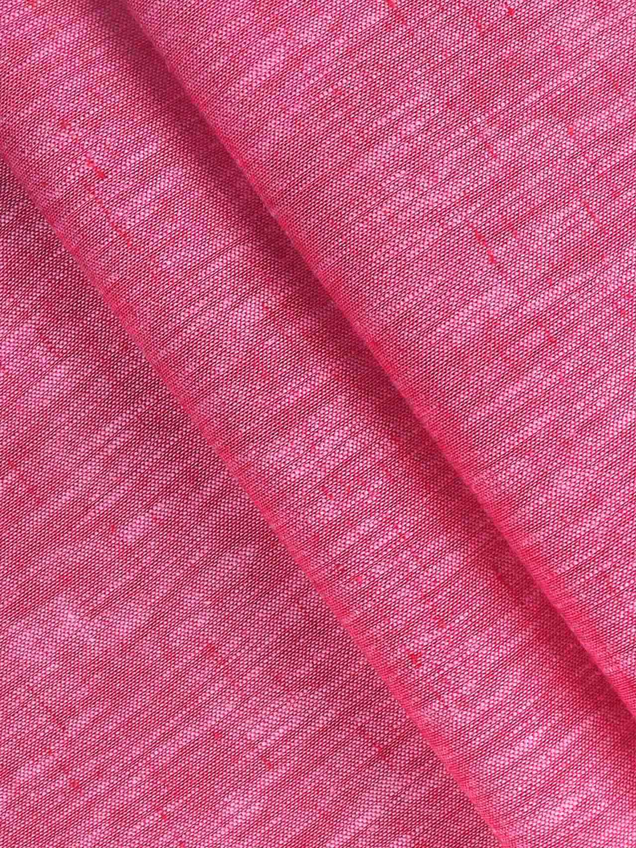 Cotton Blend Pink Colour Plain Shirt Fabric Infinity-Close view