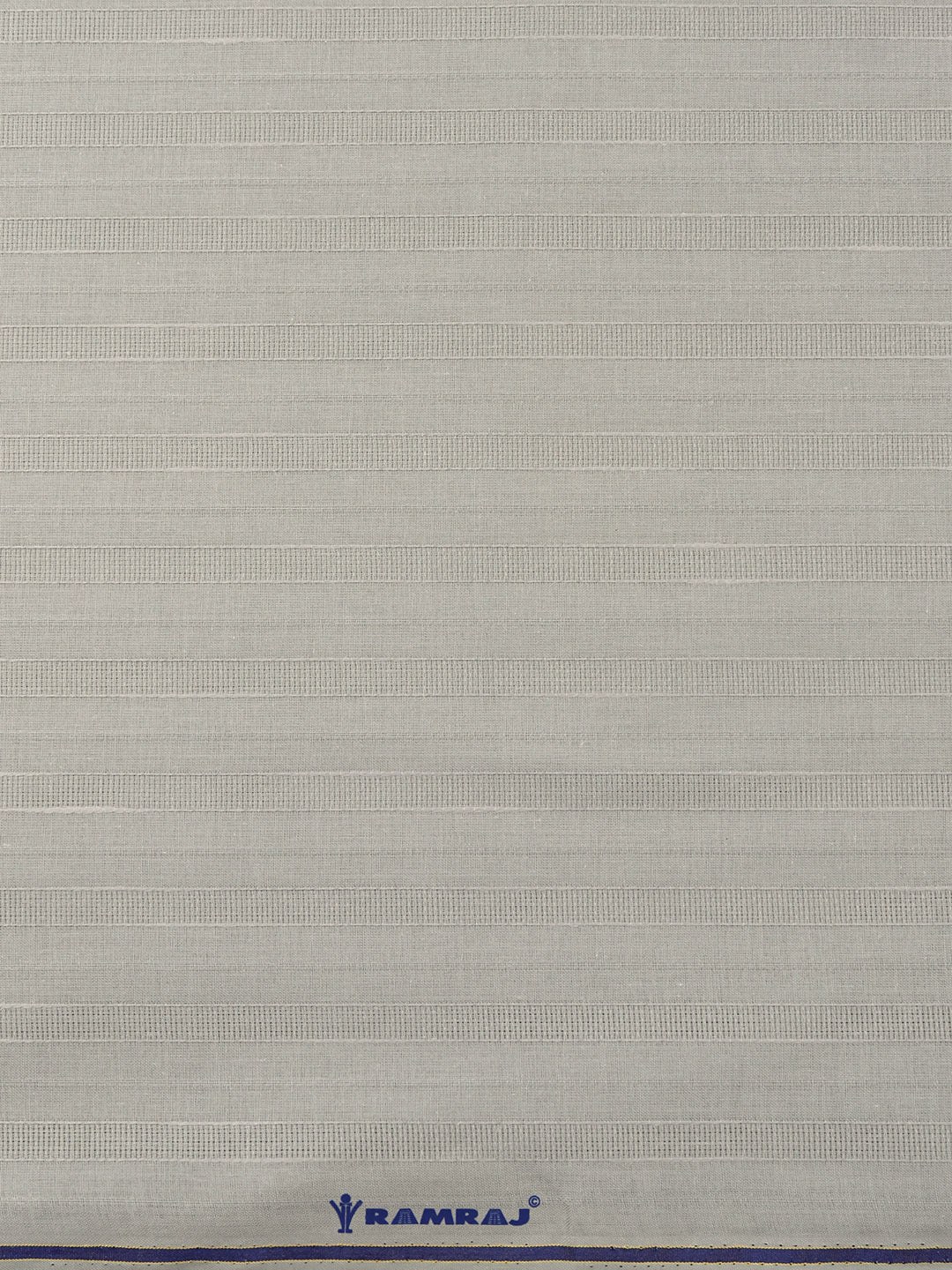 Cotton Stripe Grey Shirt Fabric -High Tech