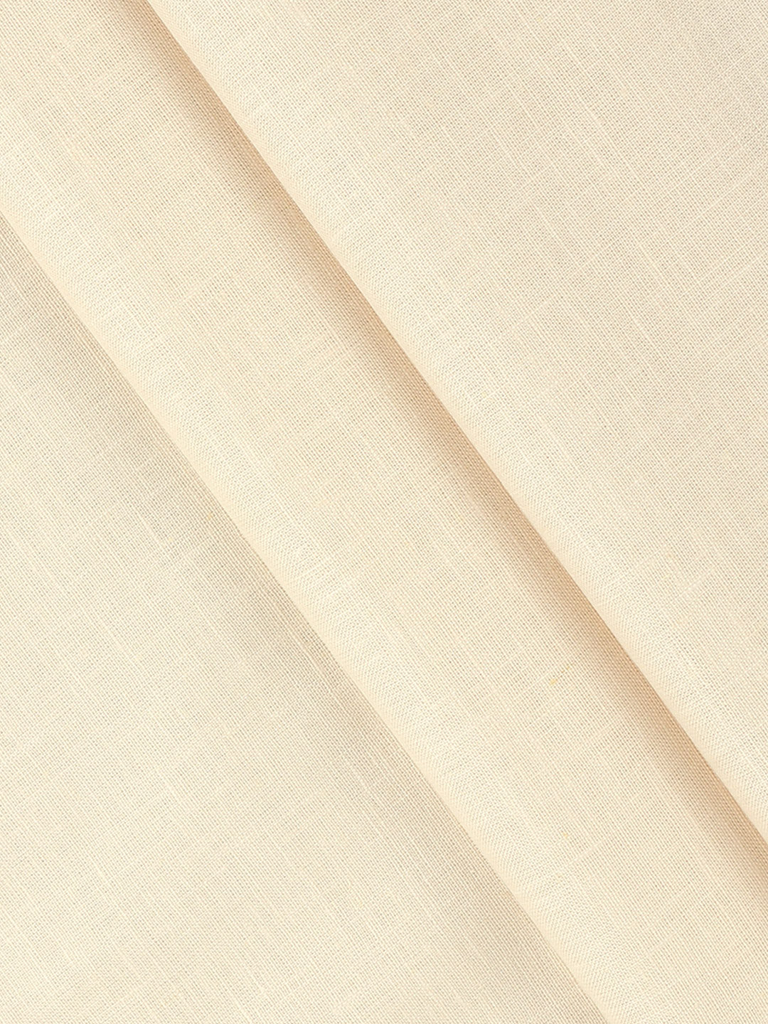 Men Linen Lyocell Beige Plain Shirt Fabric Greater