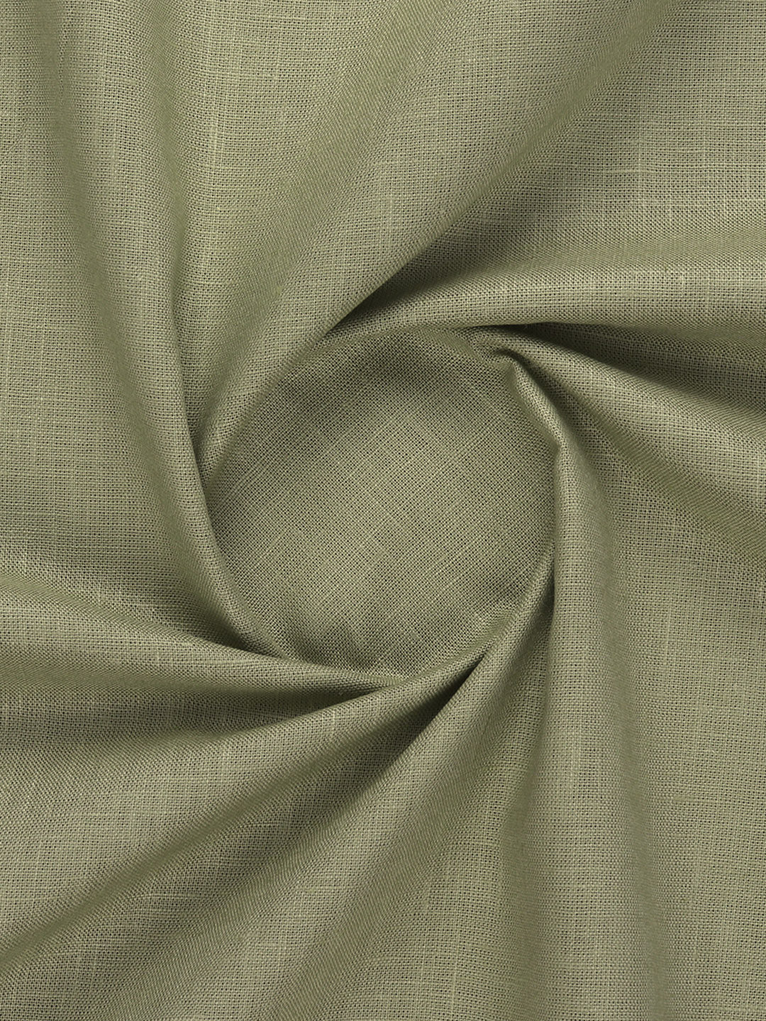 Men Linen Lyocell Green Plain Shirt Fabric Greater