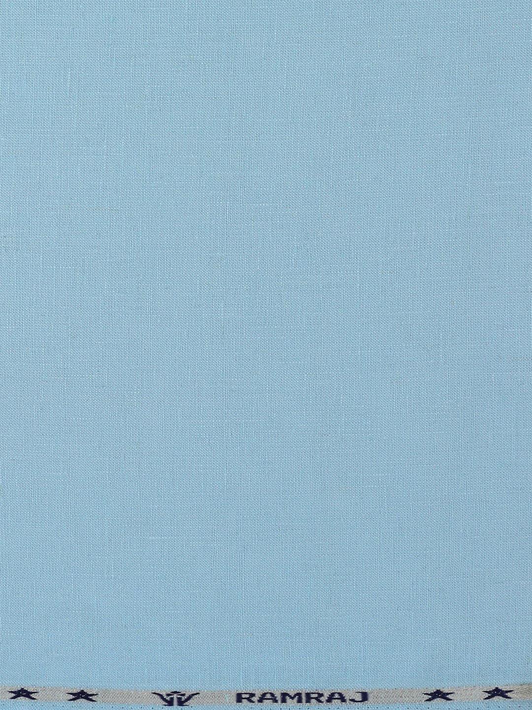 Men Linen Lyocell Blue Plain Shirt Fabric Greater