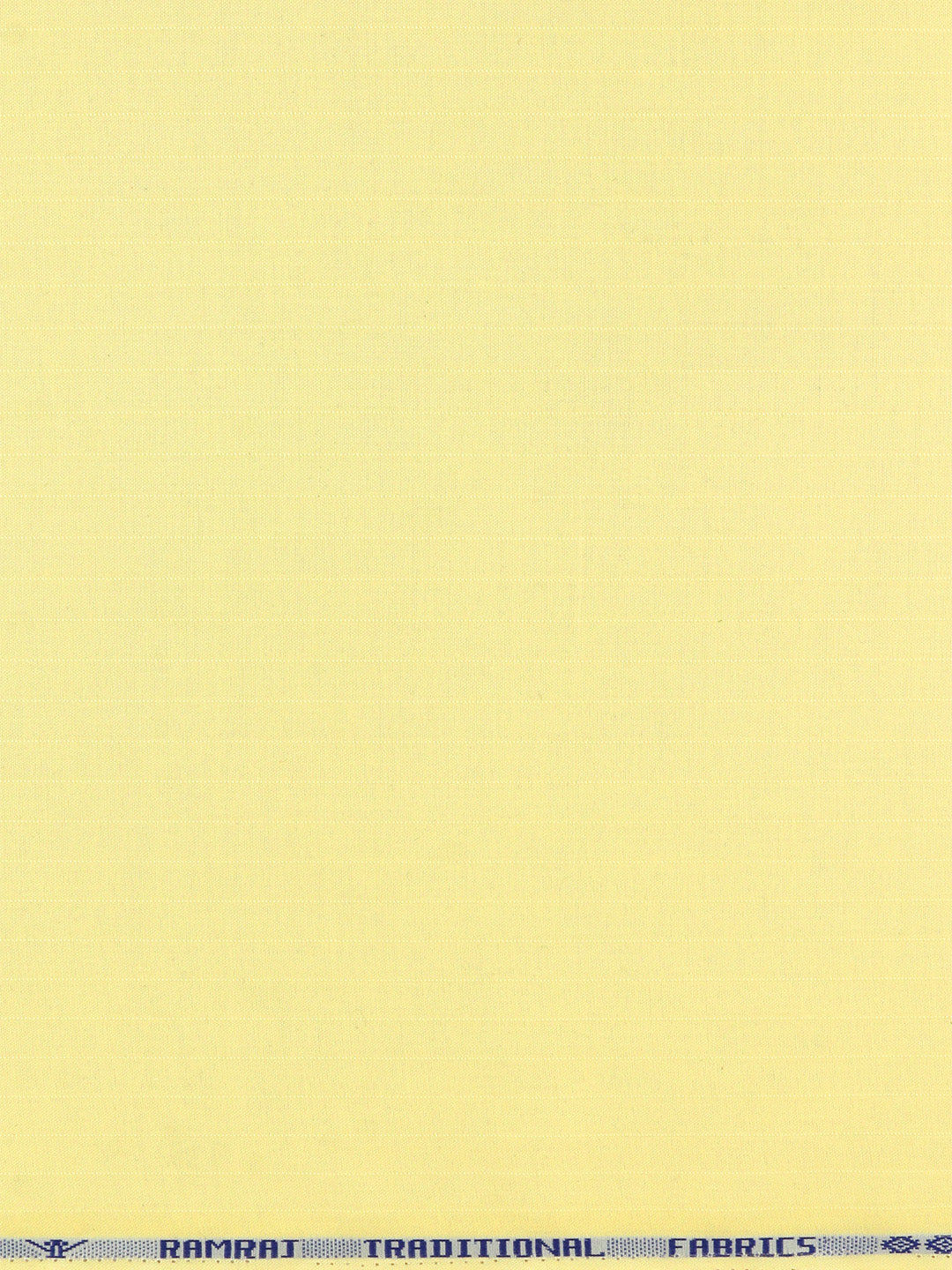 Men Cotton Rich Striped Shirt Fabric Yellow HI-Tech
