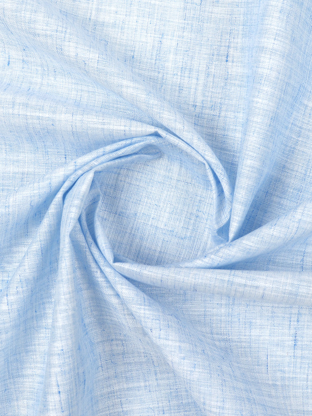 Cotton Plain Blue Colour Shirt Fabric High Style
