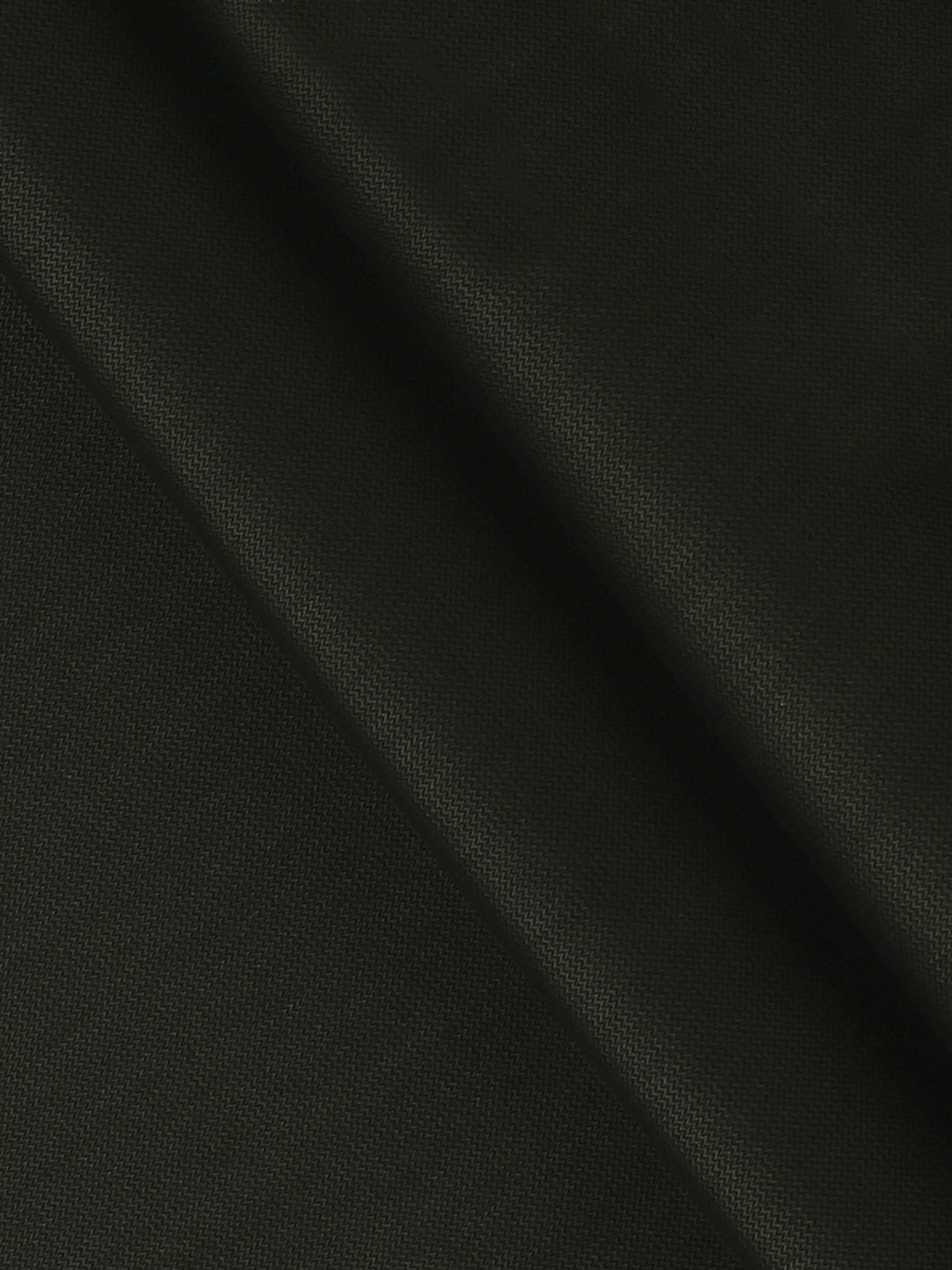 Cotton Rich Self Design Dark Green Shirting Fabric Infinity