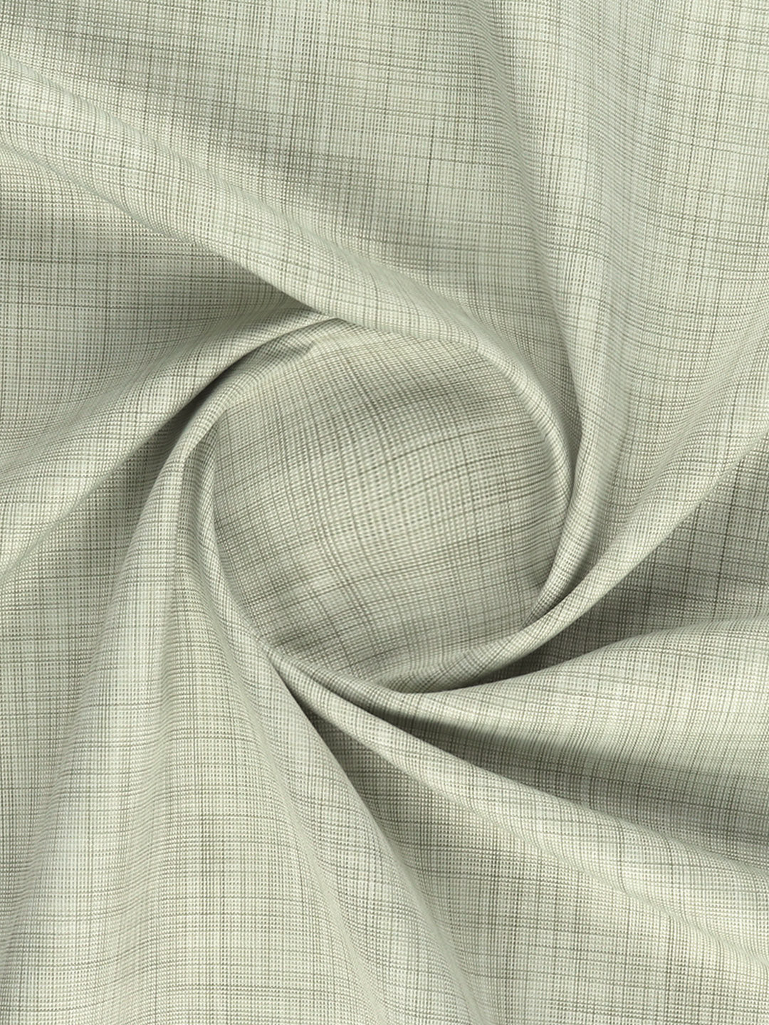 Men Cotton Rich Green Plain Shirt Fabric Infinity