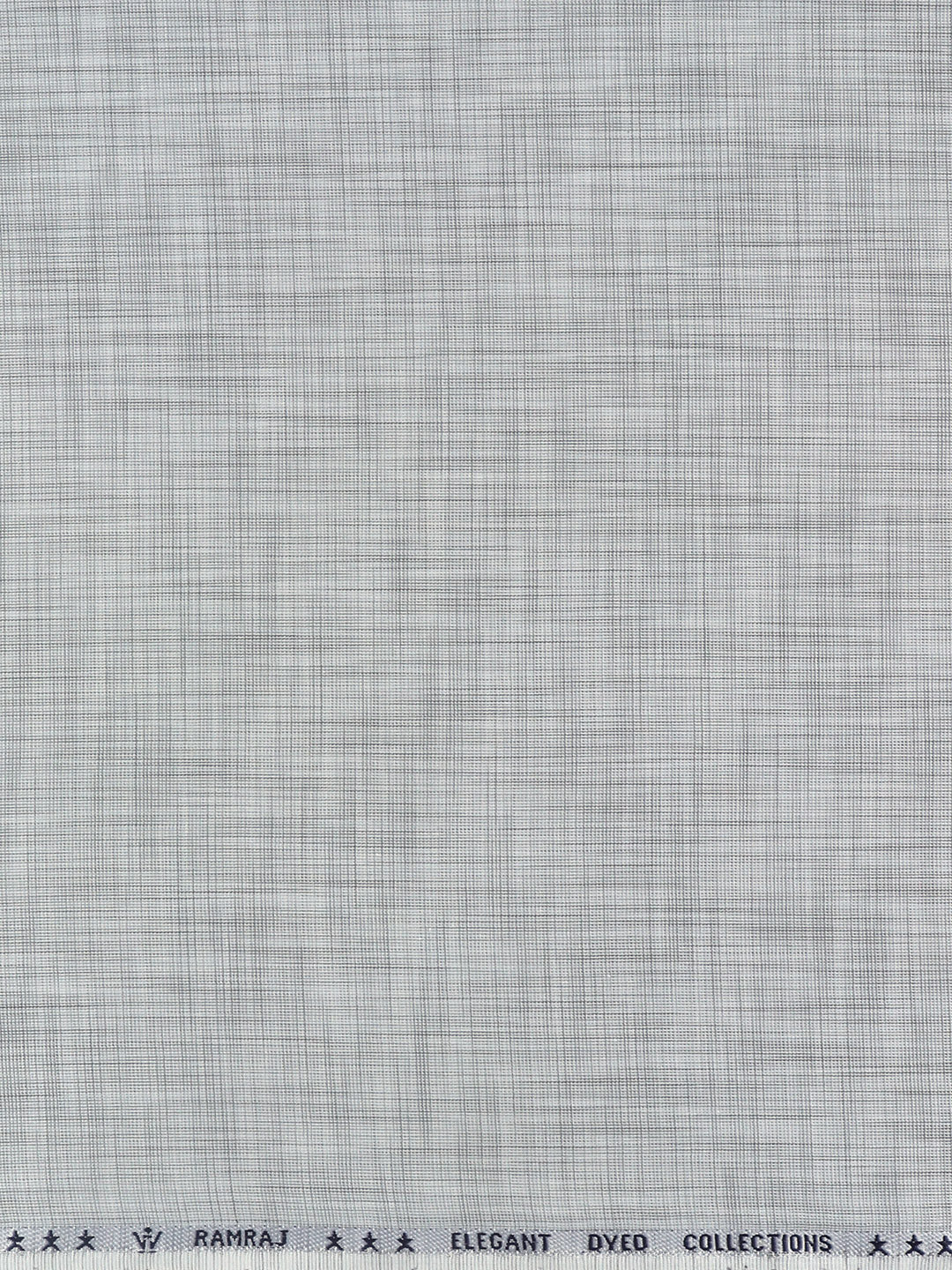 Men Cotton Rich Grey Plain Shirt Fabric Infinity