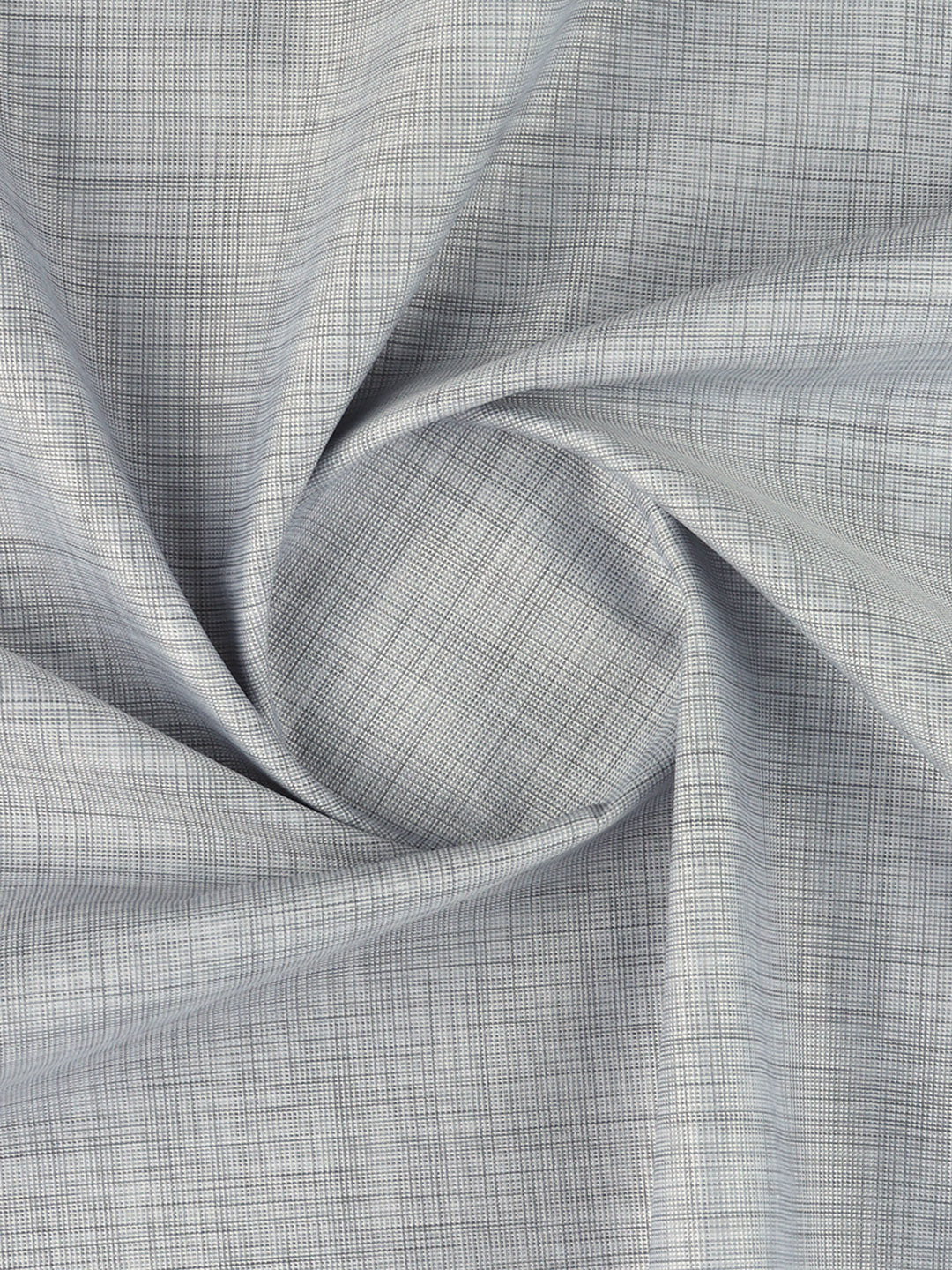 Men Cotton Rich Grey Plain Shirt Fabric Infinity