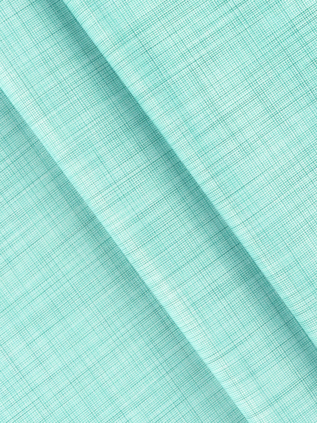 Men Cotton Rich Plain Shirt Fabric Ramar Green Infinity