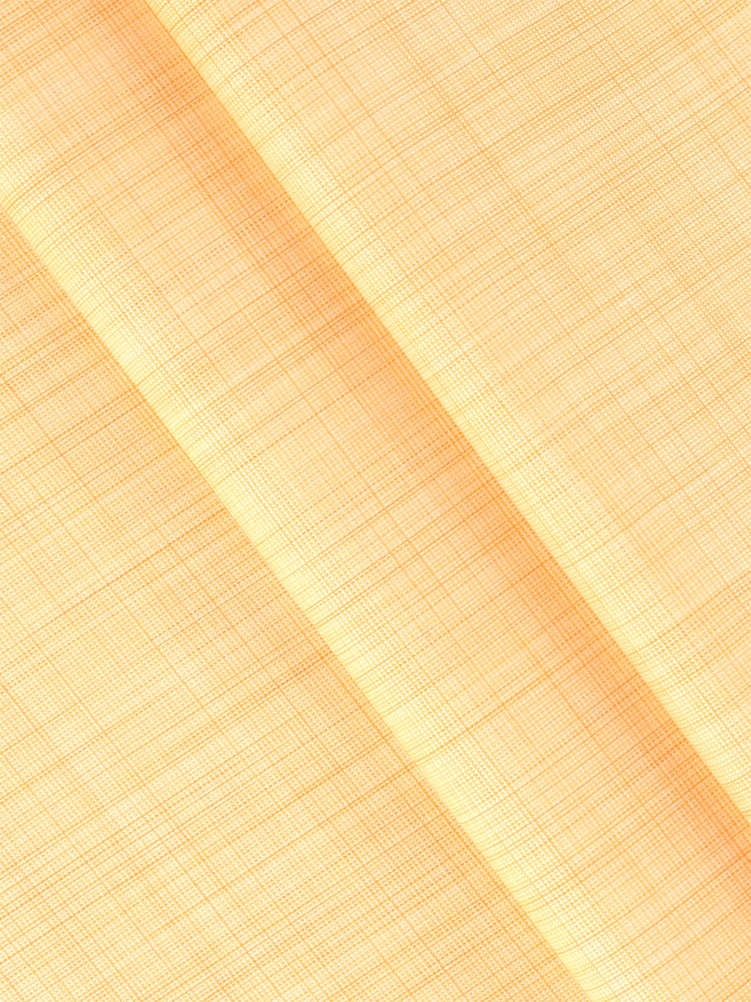 Men Cotton Rich Light Orange Plain Shirt Fabric Infinity