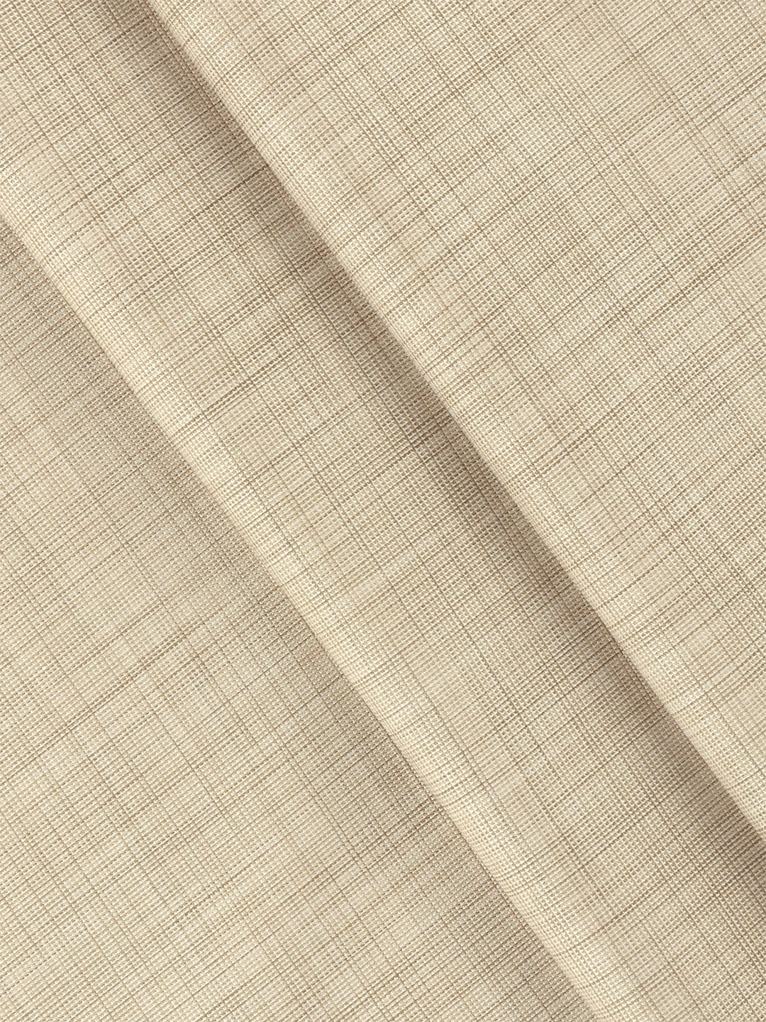 Men Cotton Rich Brown Plain Shirt Fabric Infinity