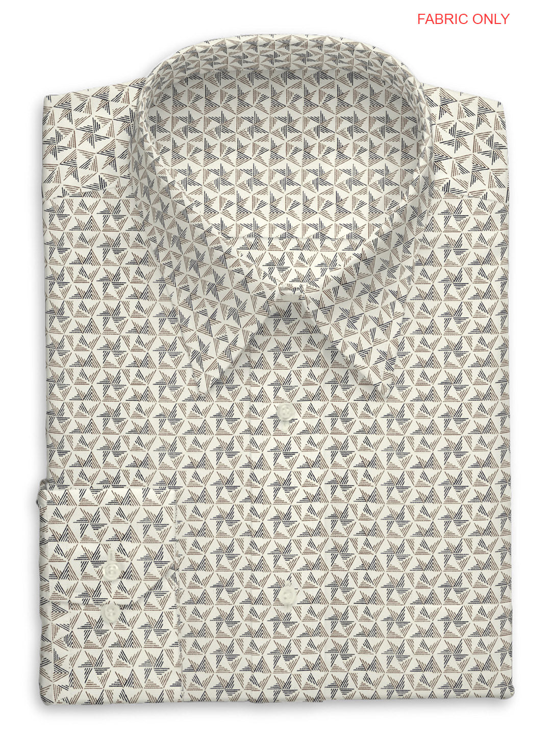 100% Premium Cotton Radiant Print Multi Colour Shirt Fabric - OSLO