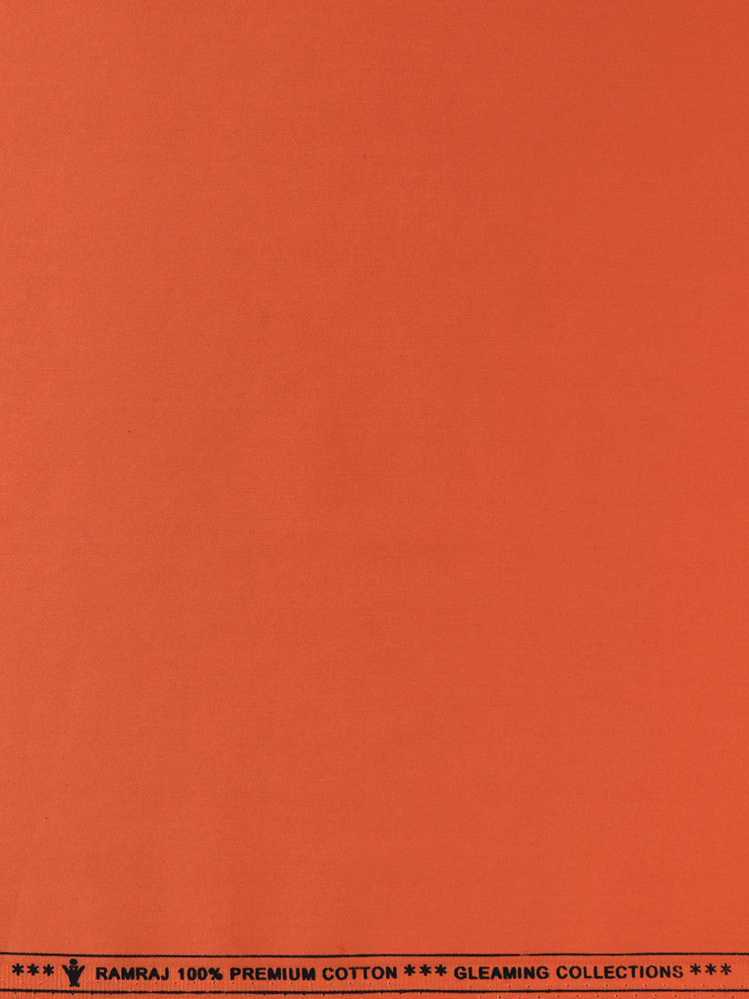 Men 100%Cotton Plain Shirt Fabric Orange Gail Force