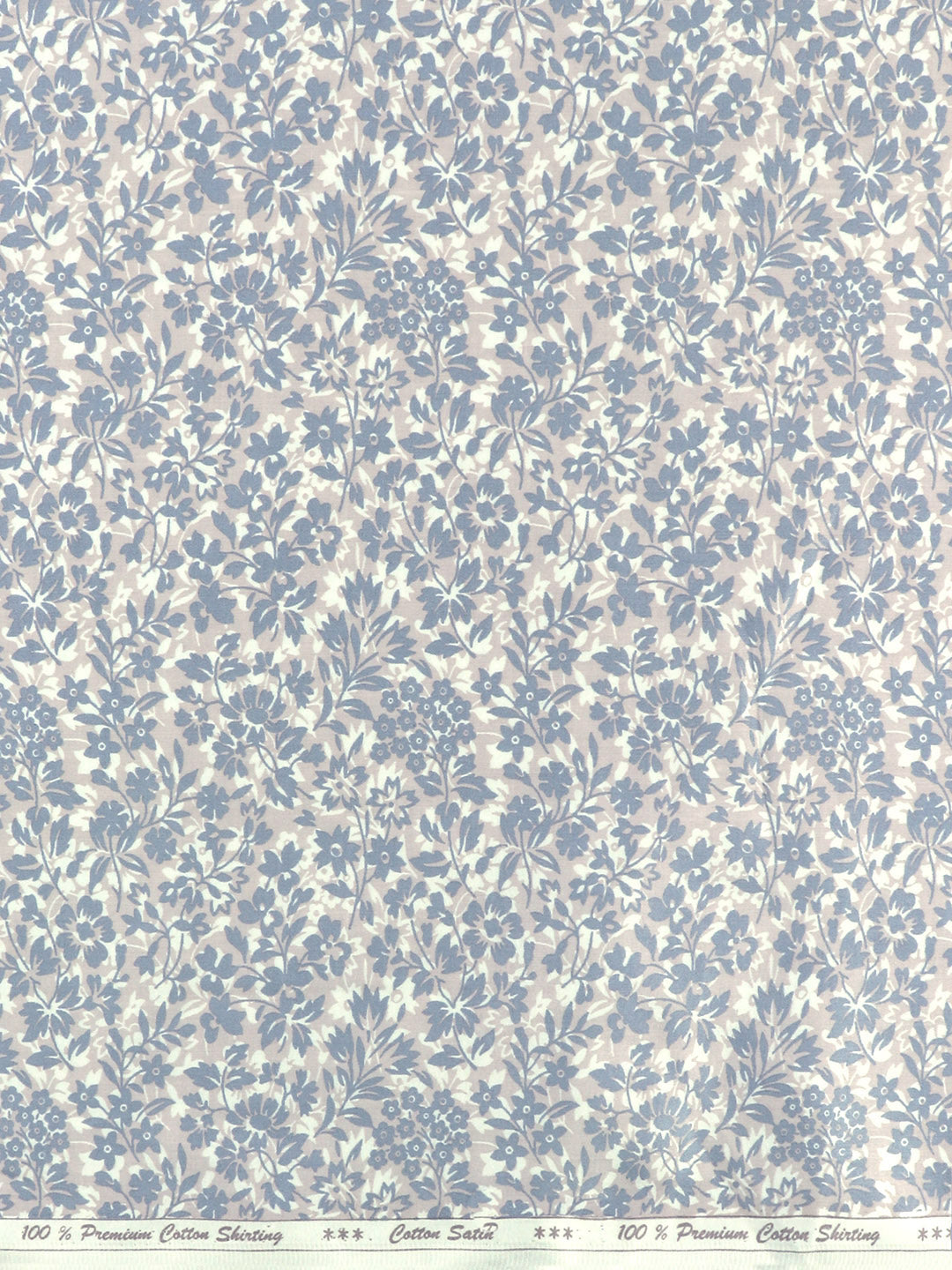 Men Cotton Rich Printed Shirt Fabric Blue Oslo Print