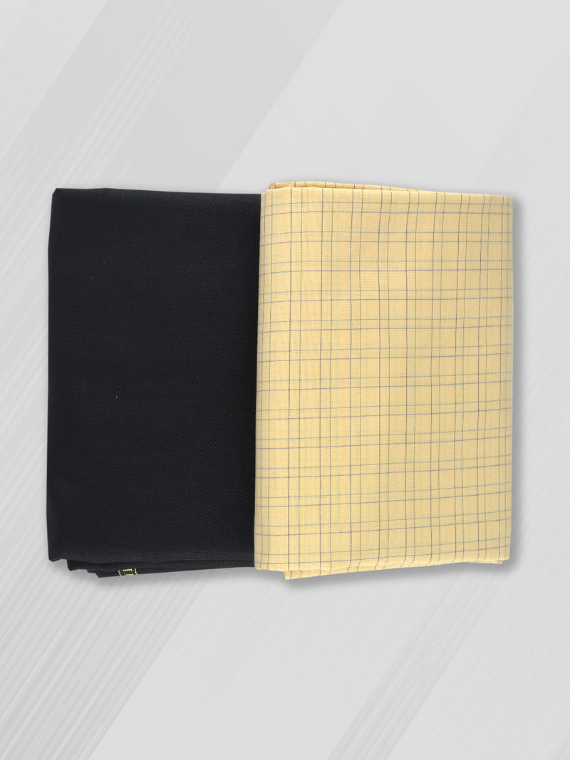 Cotton Striped Shirting & Suiting Gift Box Combo KK62