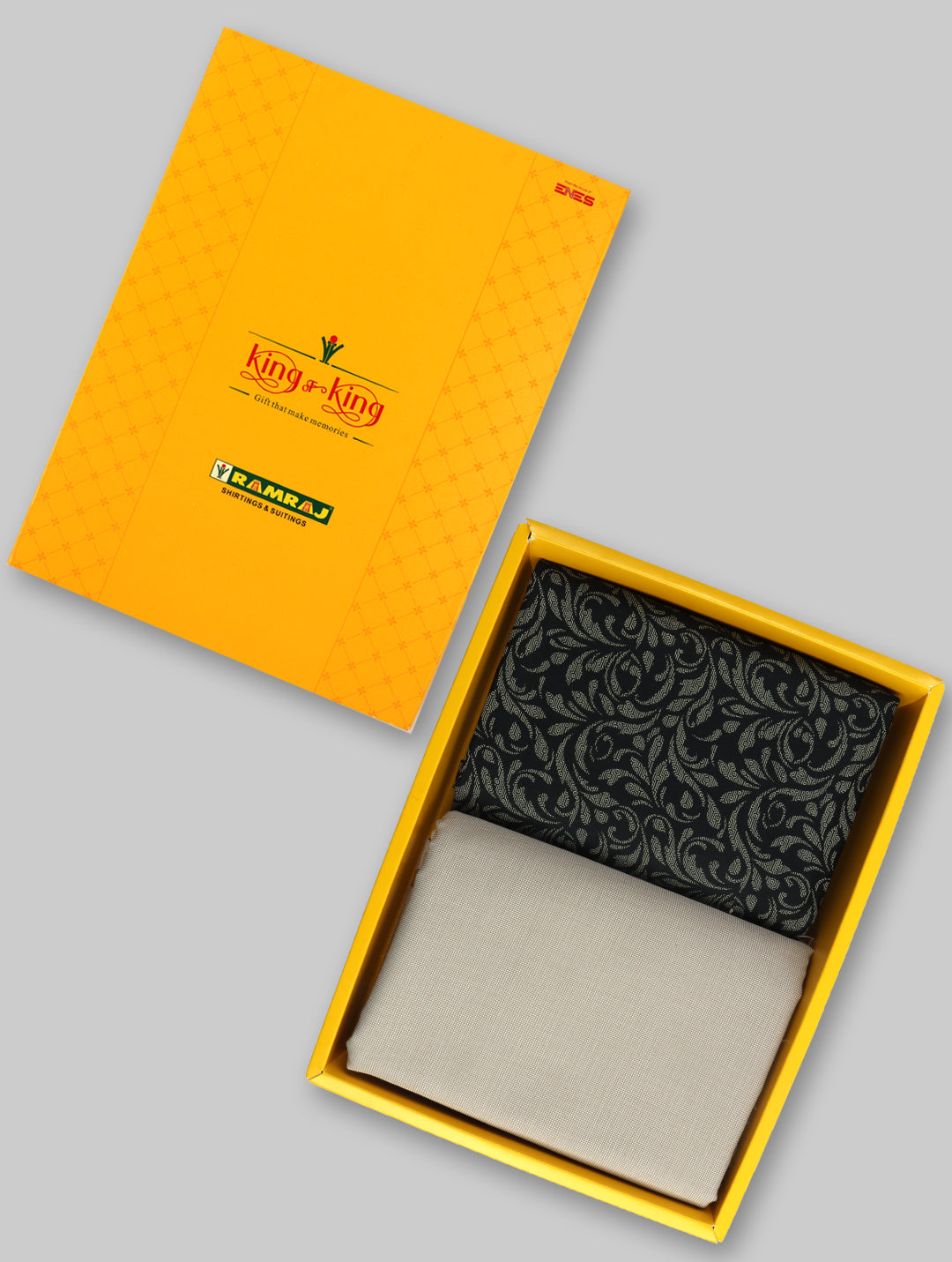 Cotton Blend Printed Shirting & Suiting Gift Box KK164