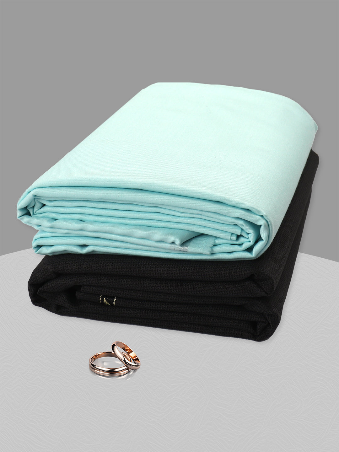 Men Cotton Plain Shirting & Suiting Gift Box KK129
