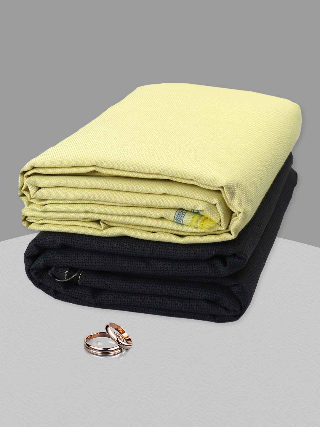 Men Cotton Plain Shirting & Suiting Gift Box KK128