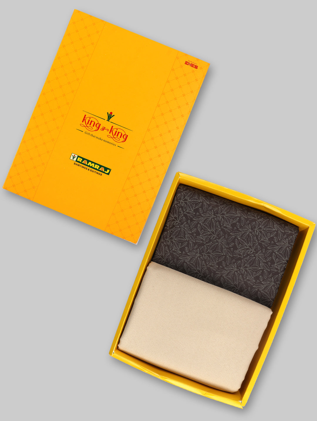 Cotton Blend Printed Shirting & Suiting Gift Box KK165