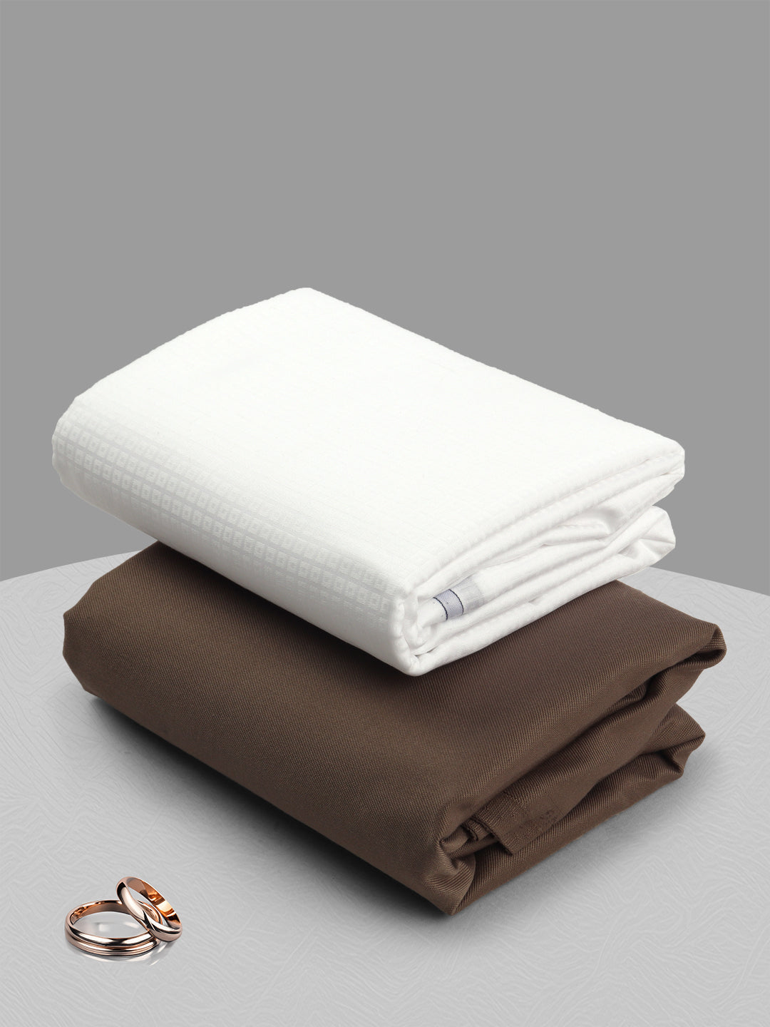 Cotton Blend Dobby Shirting & Suiting Bit KK170