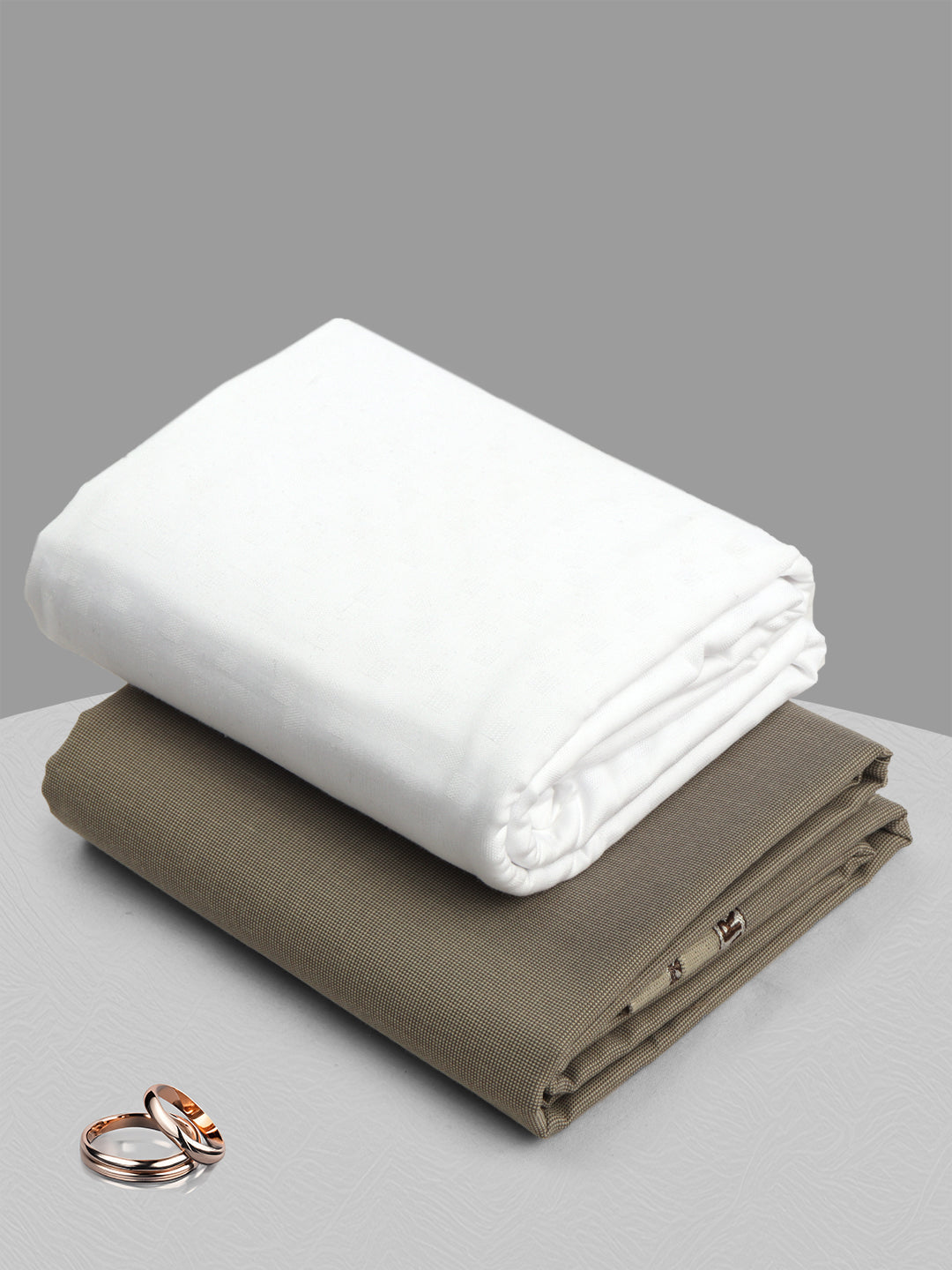 Cotton Blend Dobby Shirting & Suiting Bit KK168