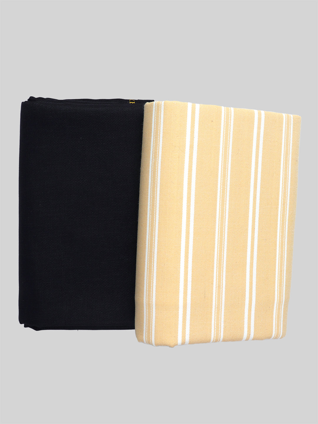 Men Cotton Striped Shirting & Suiting Gift Box KK98