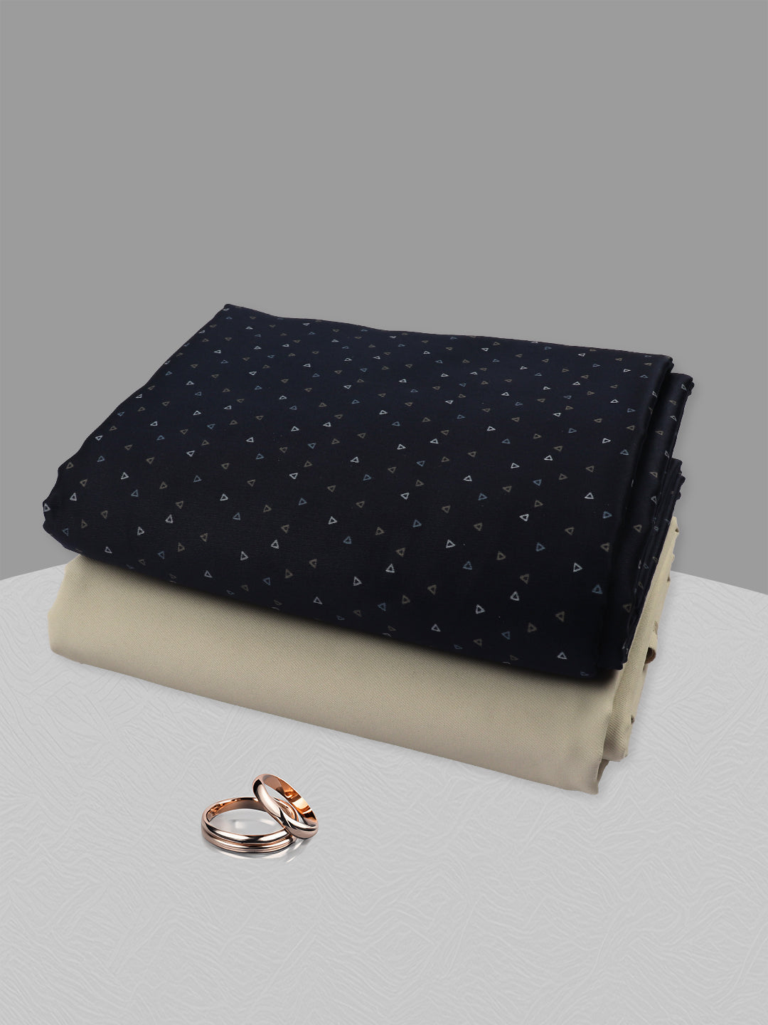 Men Cotton Printed Shirting & Suiting Gift Box KK122