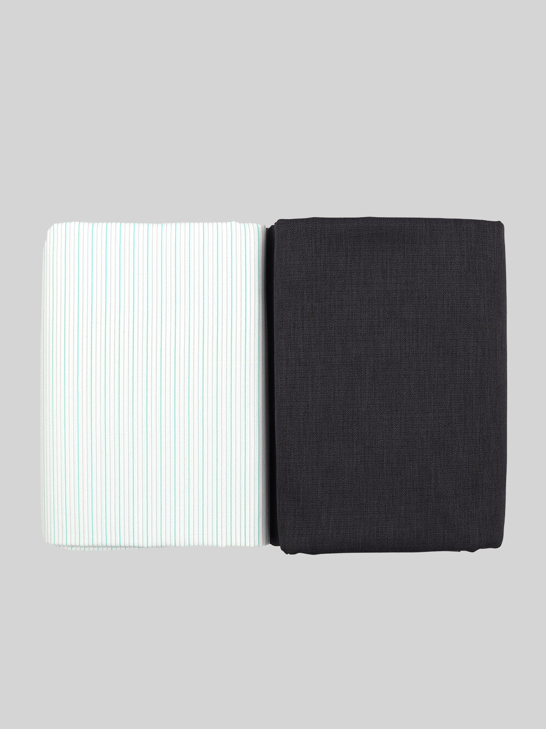 Cotton Striped Shirting & Suiting Gift Box Combo KK64