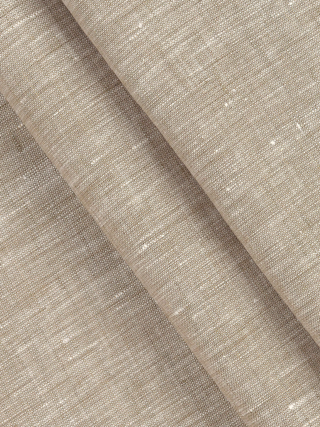 Men 100% Pure Linen Green Plain Shirt Fabric