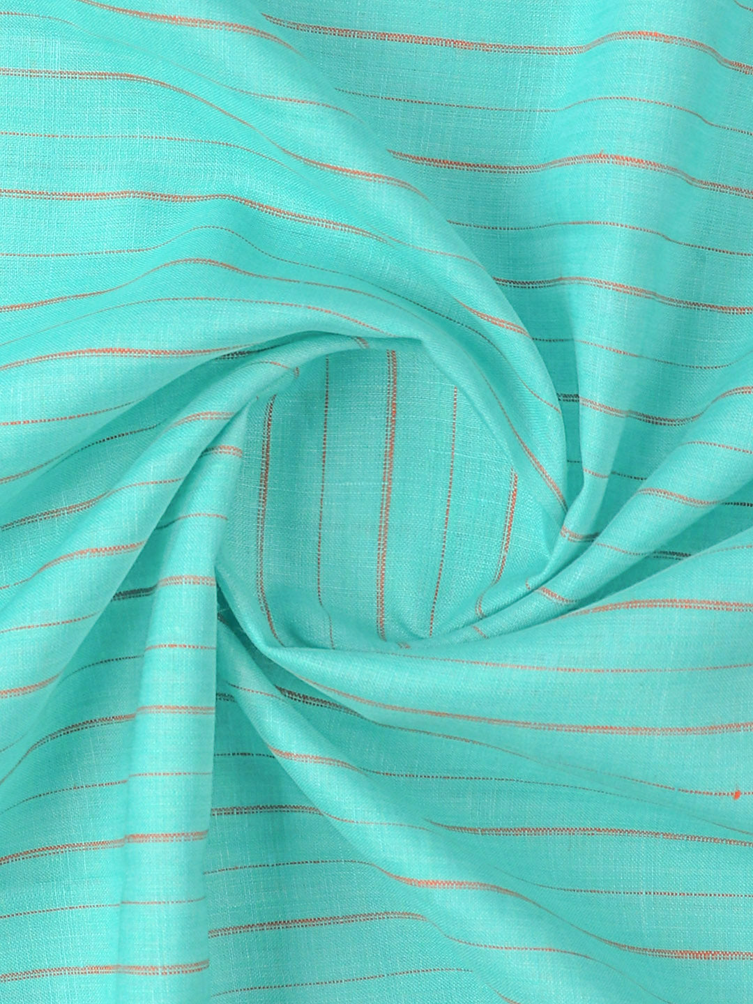 Pure Linen Striped Shirt Fabric Blue Linen Park Texena