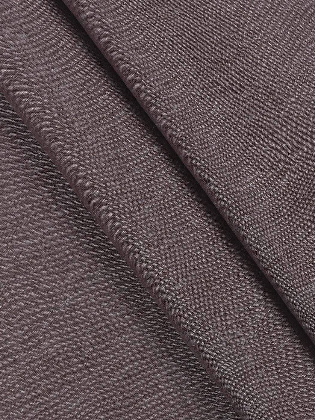 Pure Linen Colour Plain Shirt Fabric Dark Grey Irish 8080-Pattern view