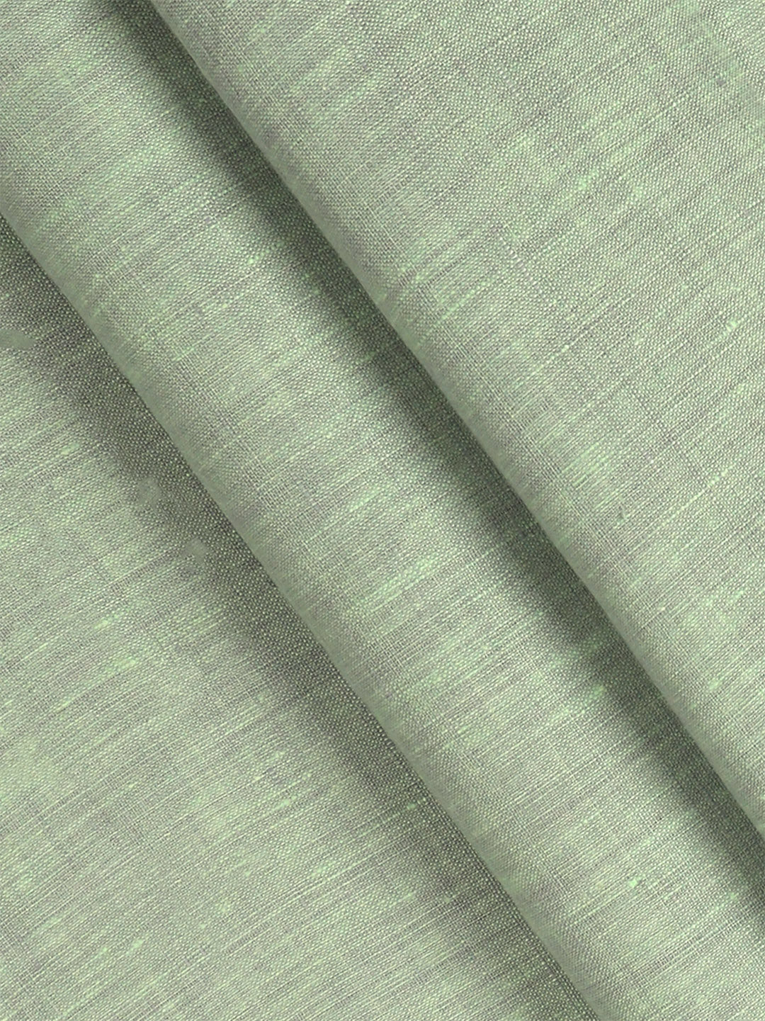 Pure Linen Colour Plain Shirt Fabric Greenish Grey Irish 8080-Pattern view