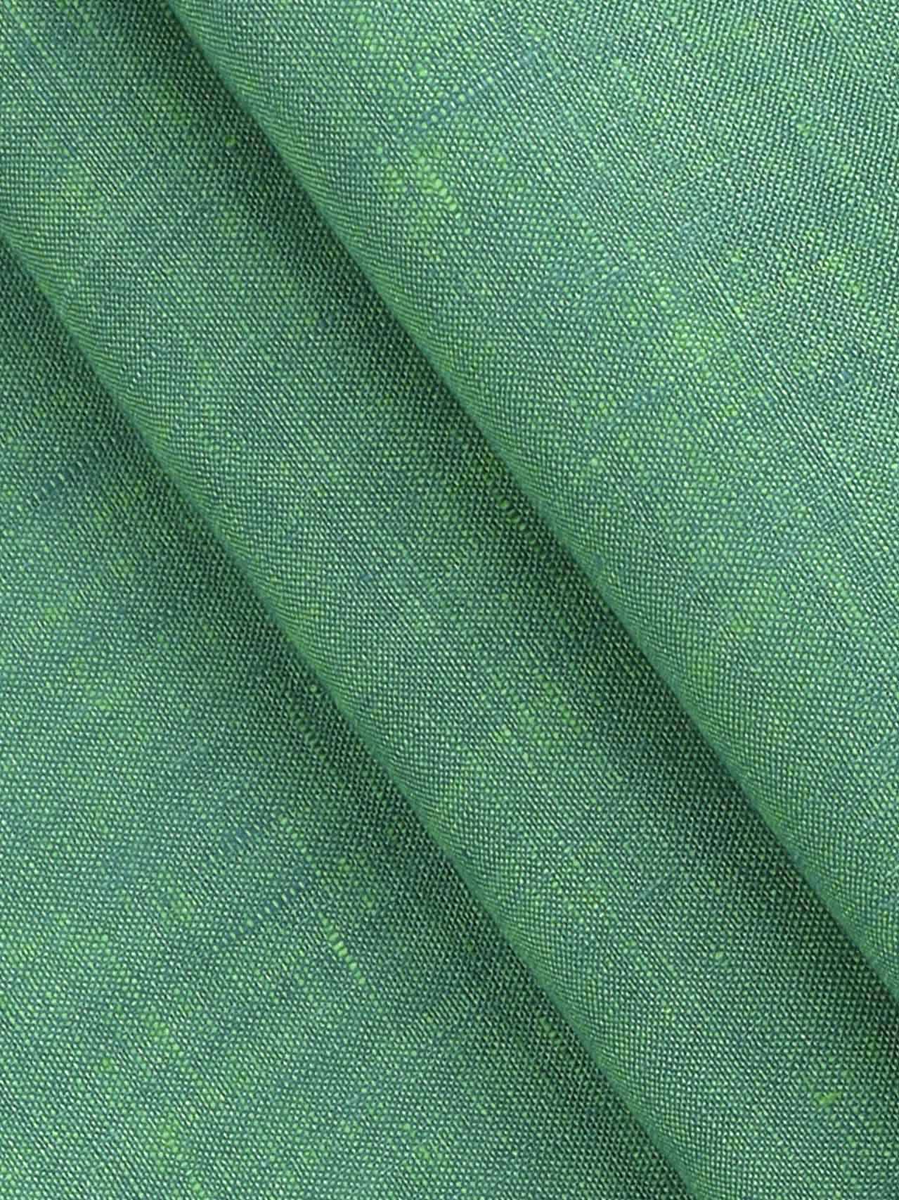 Pure Linen Colour Plain Shirt Fabric Green Irish 8080-Pattern view