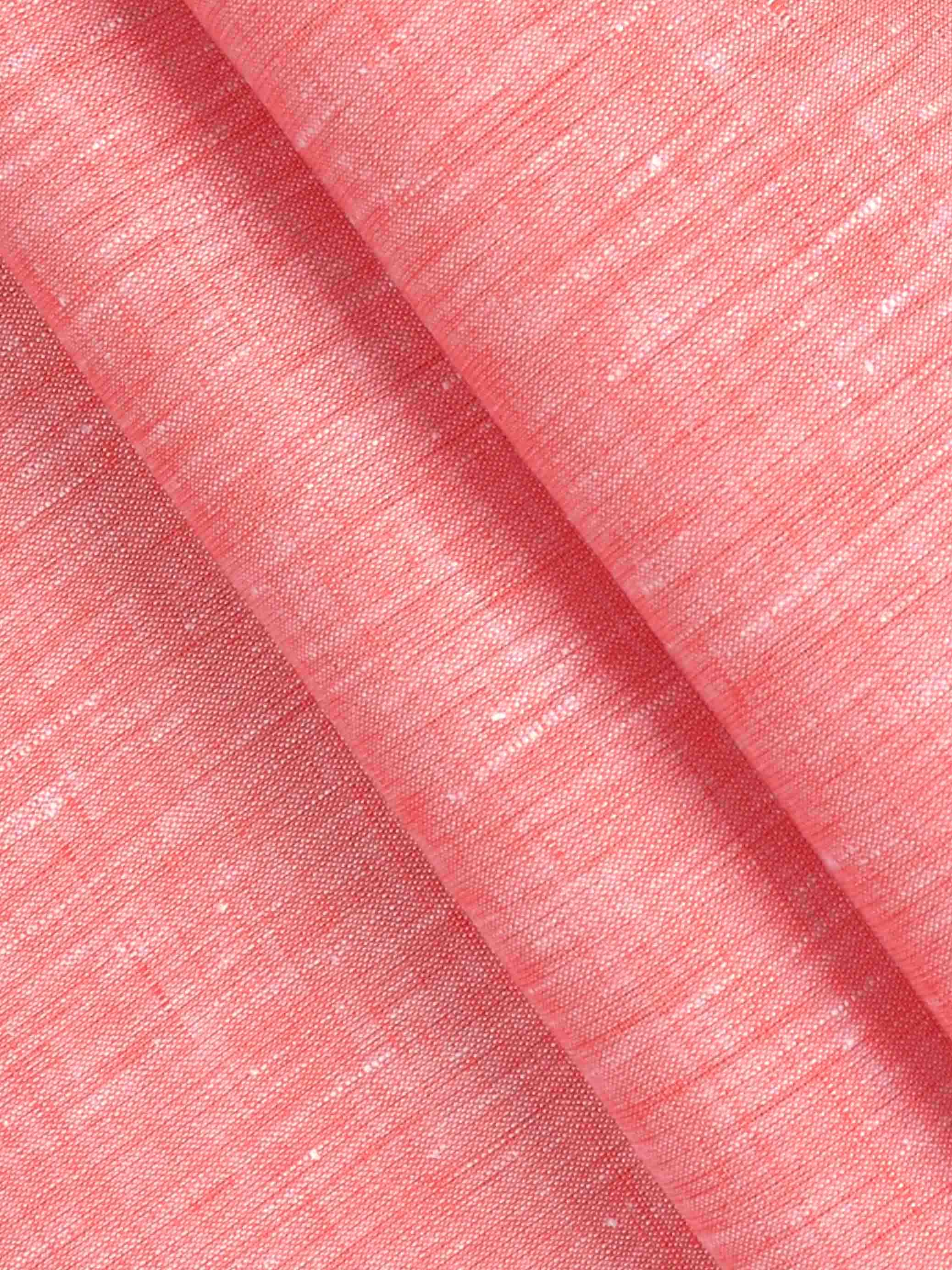 Pure Linen Colour Plain Shirt Fabric Pink Irish 8080-Pattern view