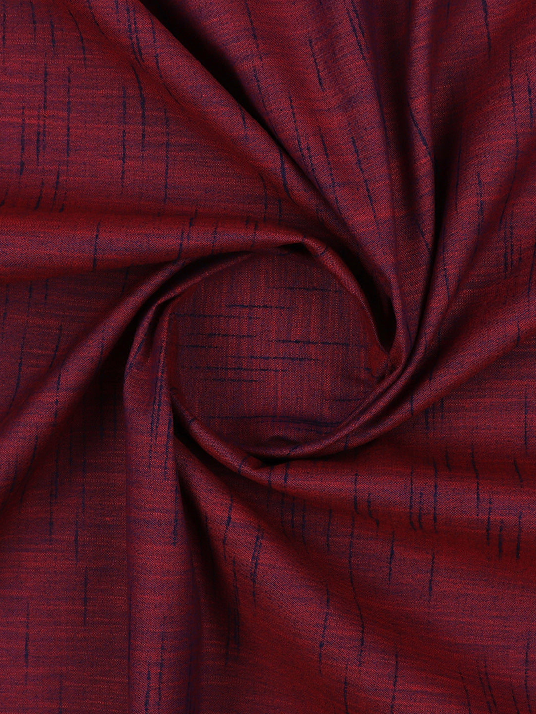 Mens Cotton Striped Shirt Fabric Maroon Vaibhav