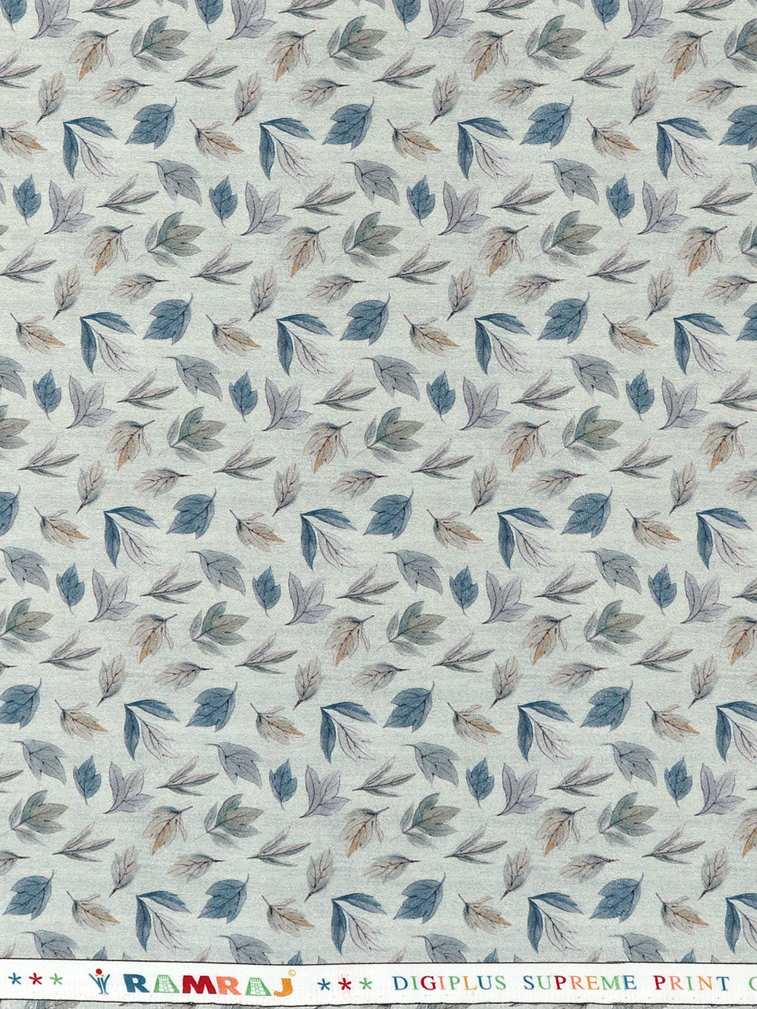 Men Cotton Blend Mintgreen Printed Shirt Fabric Savoy