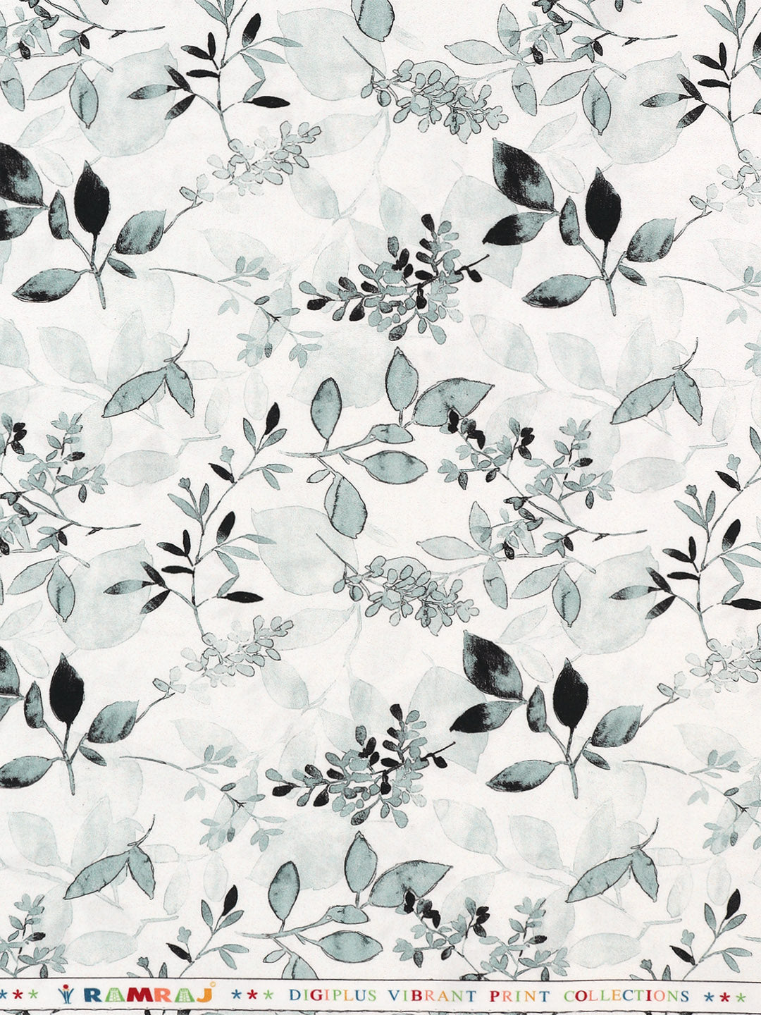 Men Cotton Blend White Printed Shirt Fabric Savoy Print