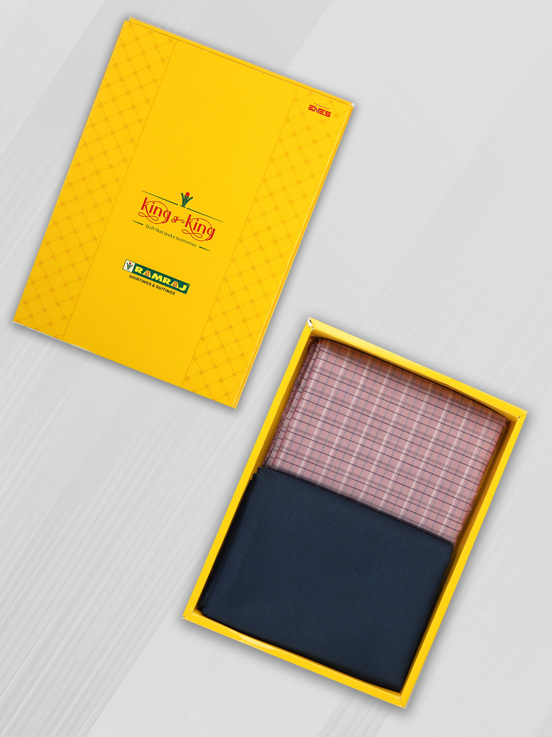 Cotton Blend Checked Shirting & Suiting Bit KK152