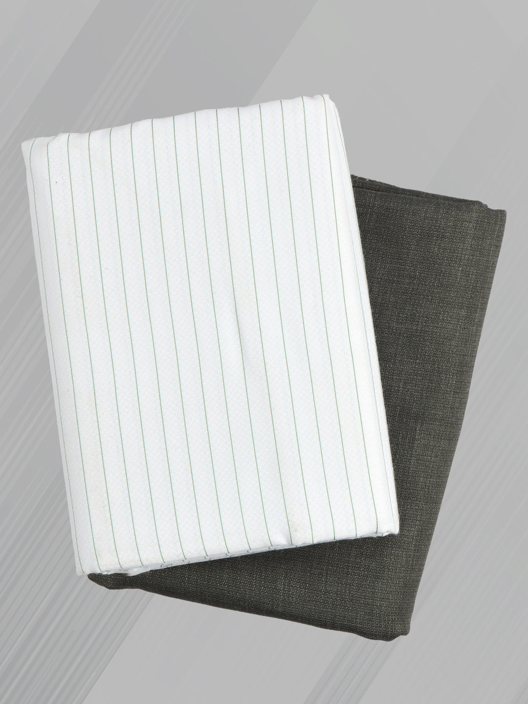 Cotton Blend Striped Shirting & Suiting Gift Box KK150