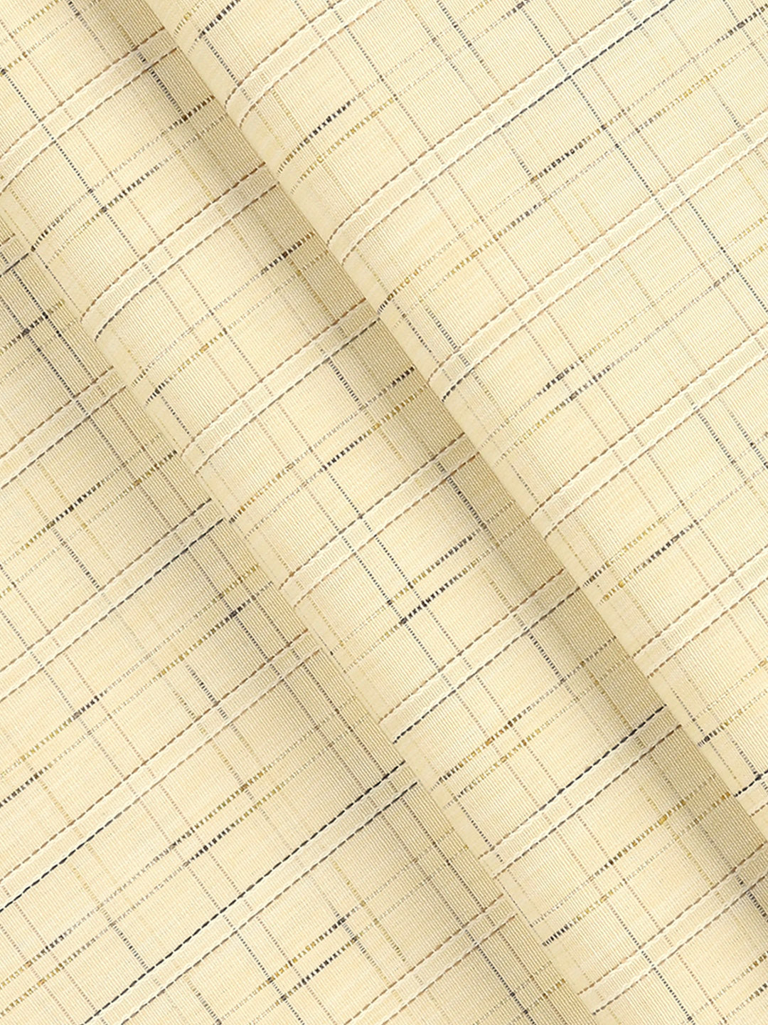 Men Cotton Rich Checked Sandal Shirt Fabric High Style