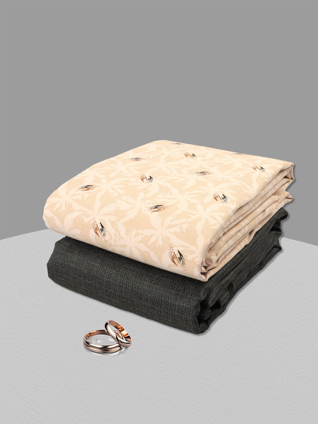 Men Cotton Blend Printed Shirting & Suiting Gift Box ME197