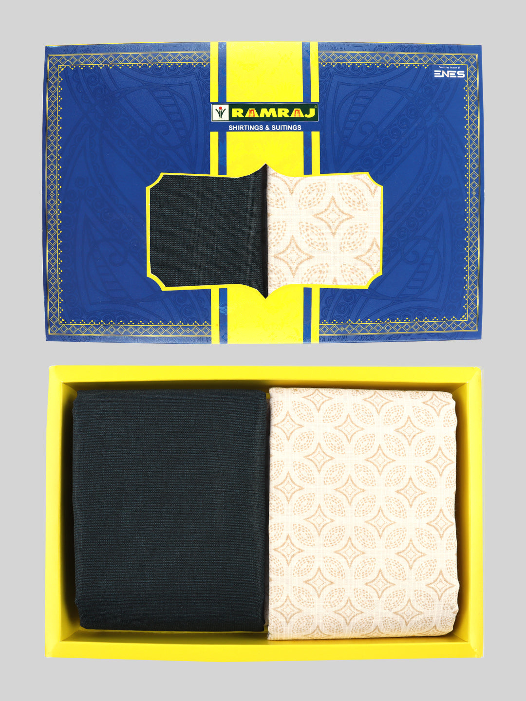 Cotton Blend Printed Shirting & Suiting Gift Box ME249