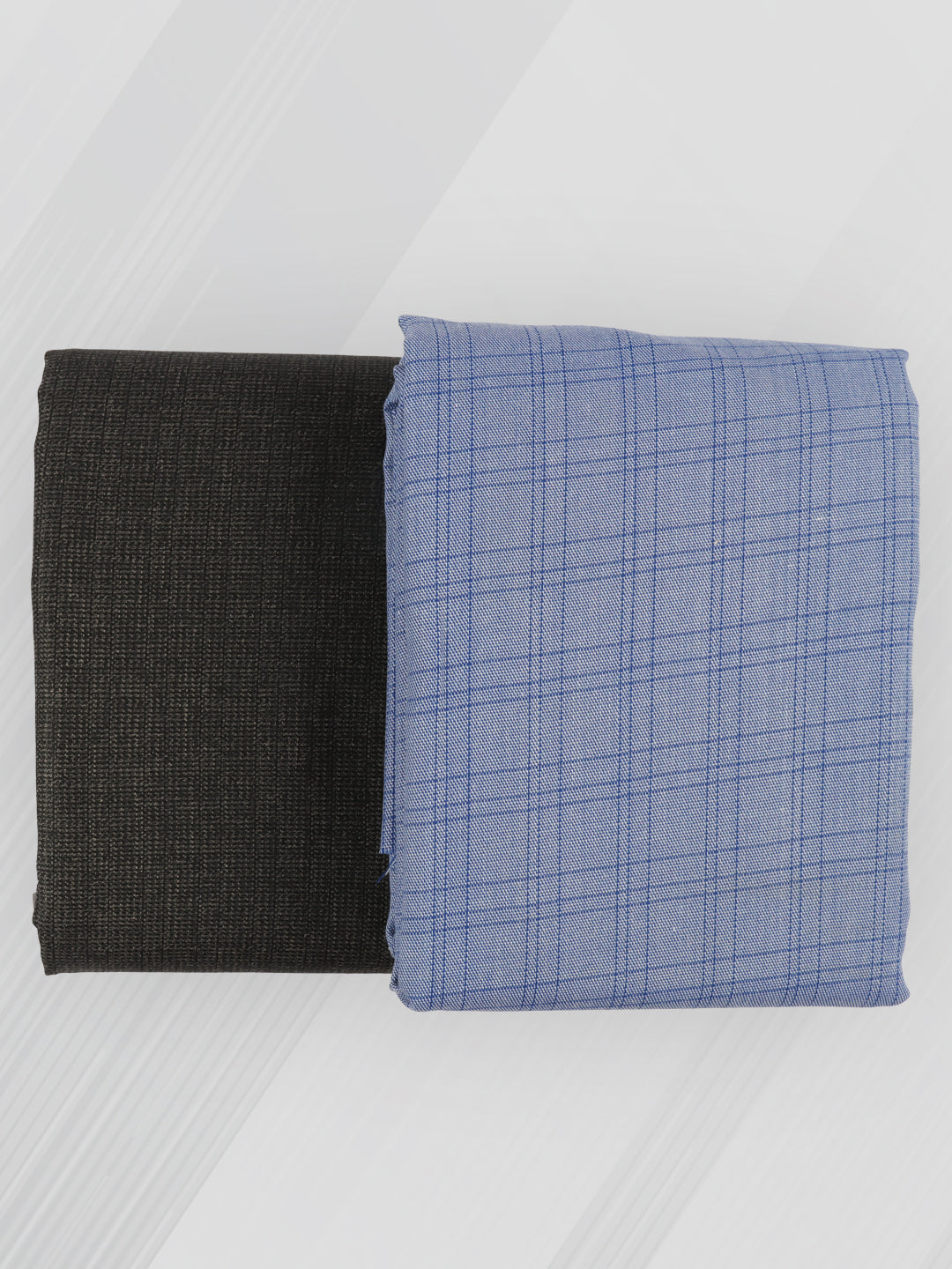 Men Cotton Blend Checked Shirting & Suiting Gift Box ME216