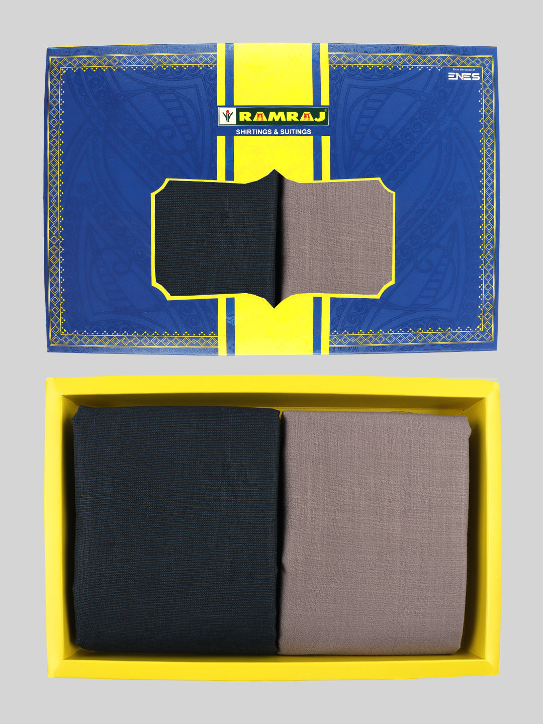 Cotton Blend Plain Shirting & Suiting Gift Box ME252