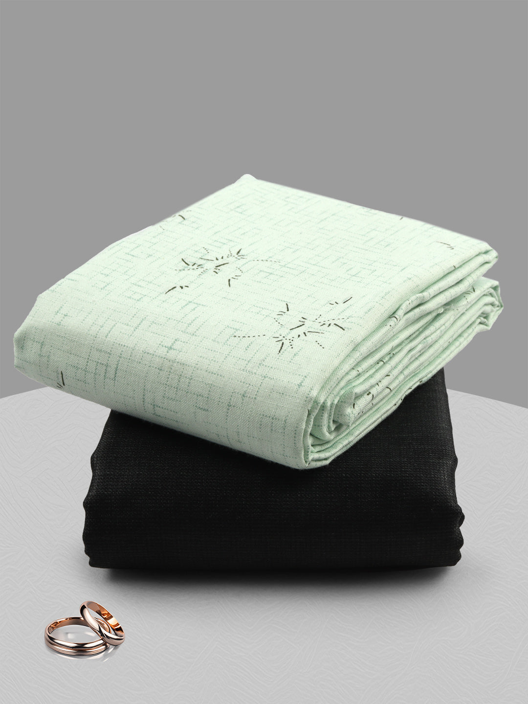 Cotton Blend Printed Shirting & Suiting Gift Box ME266
