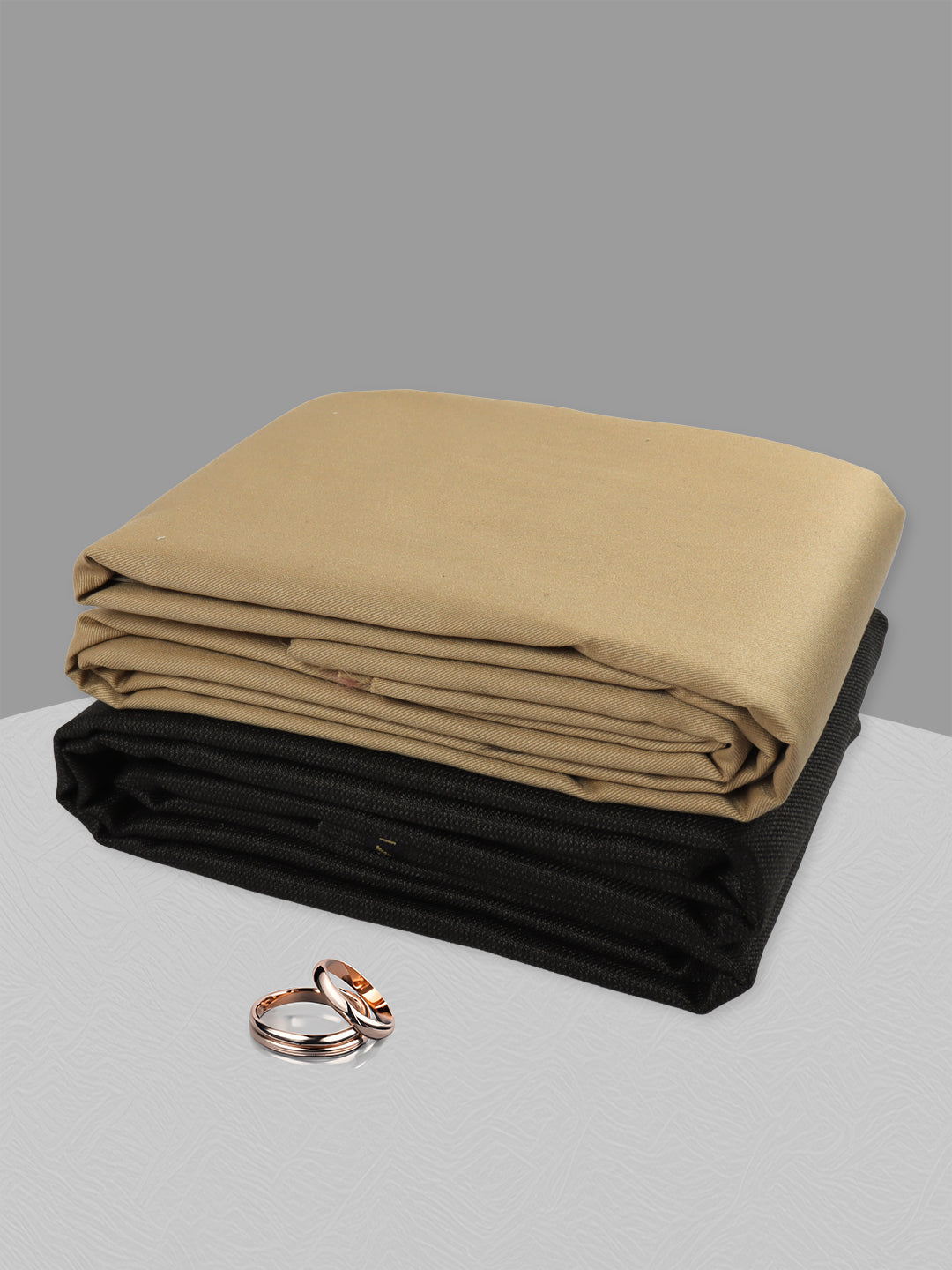 Men Cotton Blend Plain Shirting & Suiting Gift Box ME205