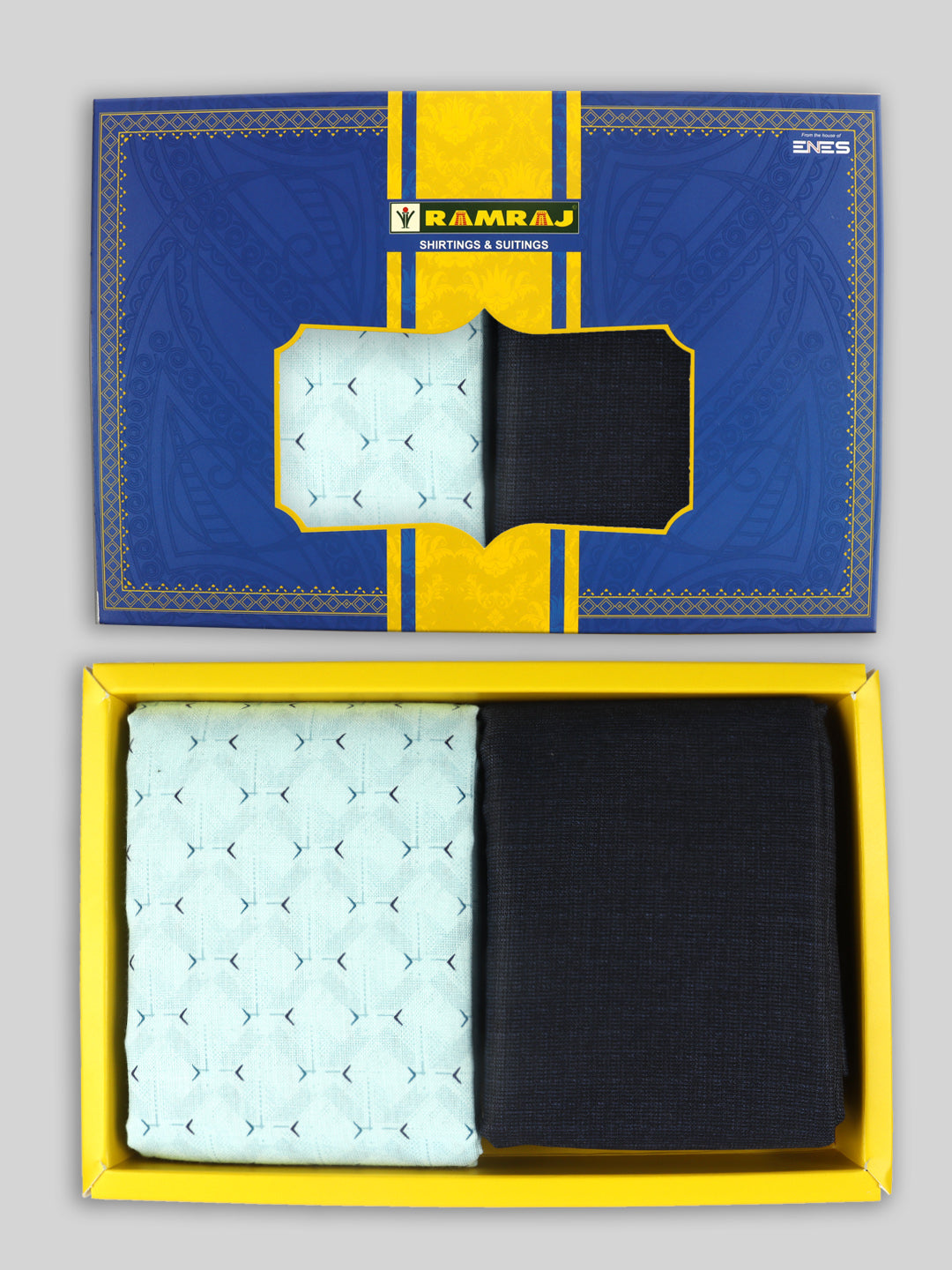 Cotton Blend Printed Shirting & Suiting Gift Box ME269