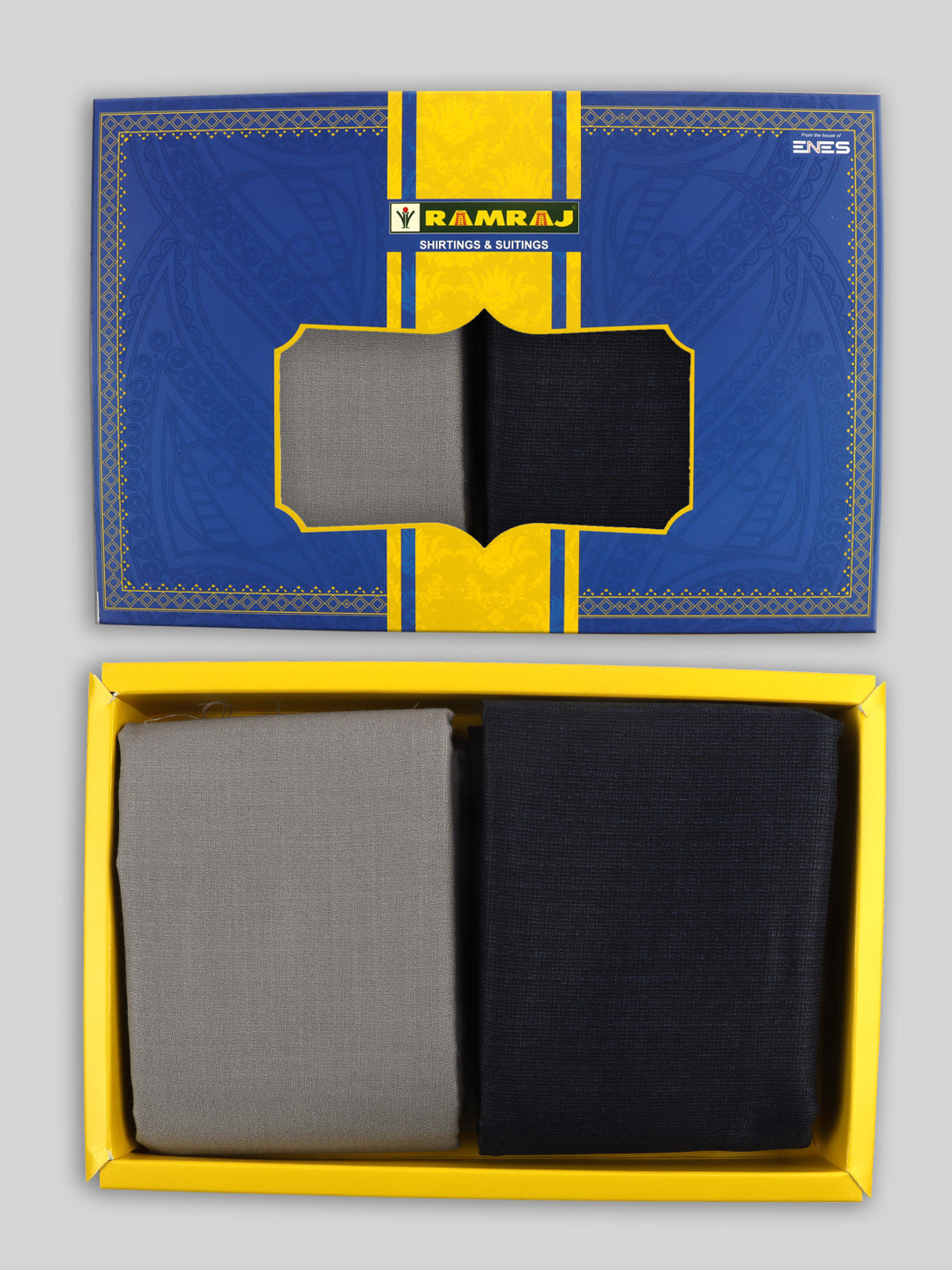 Cotton Blend Plain Shirting & Suiting Gift Box ME272