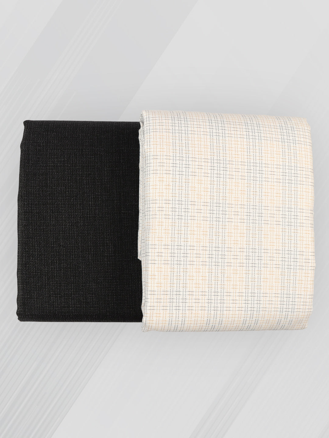 Men Cotton Blend Checked Shirting & Suiting Gift Box ME218