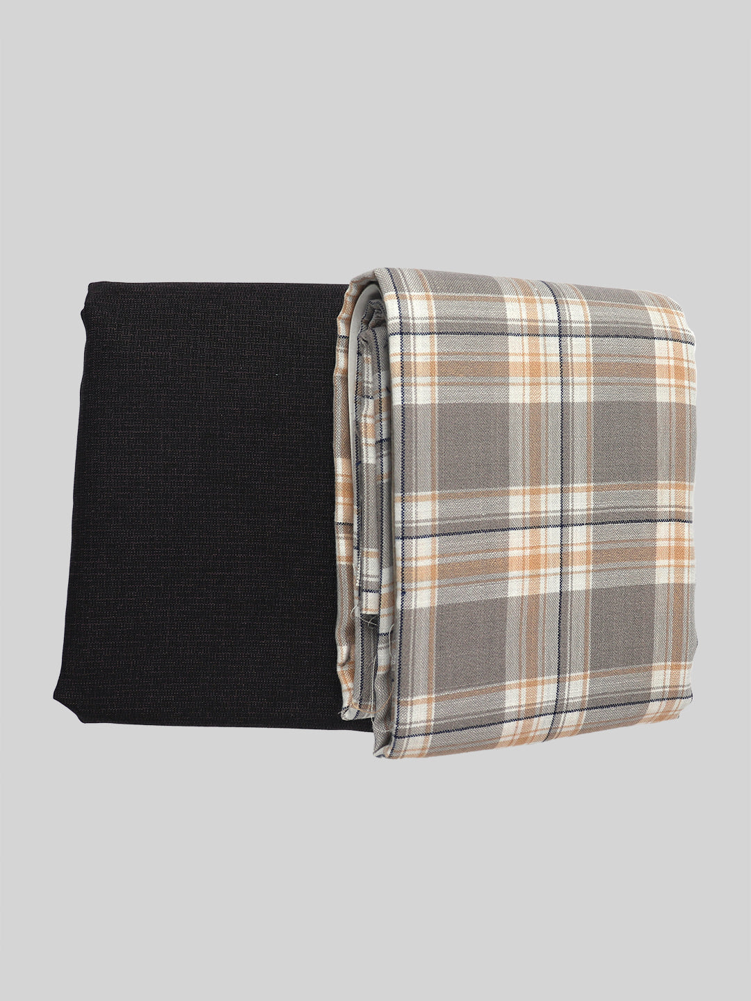 Mens Cotton Checked Shirting & Suiting Gift Box ME166