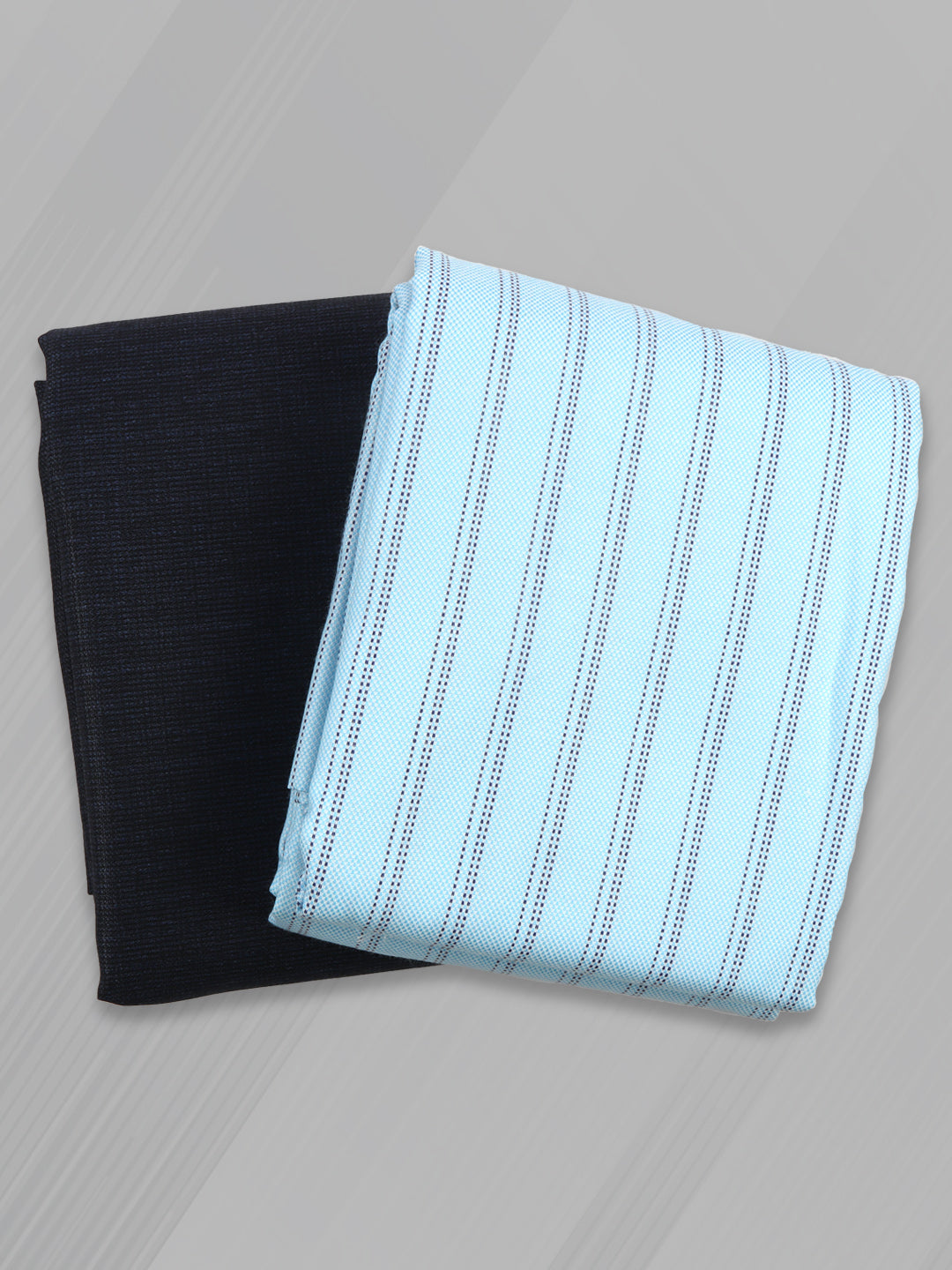 Cotton Blend Striped Shirting & Suiting Gift Box ME277